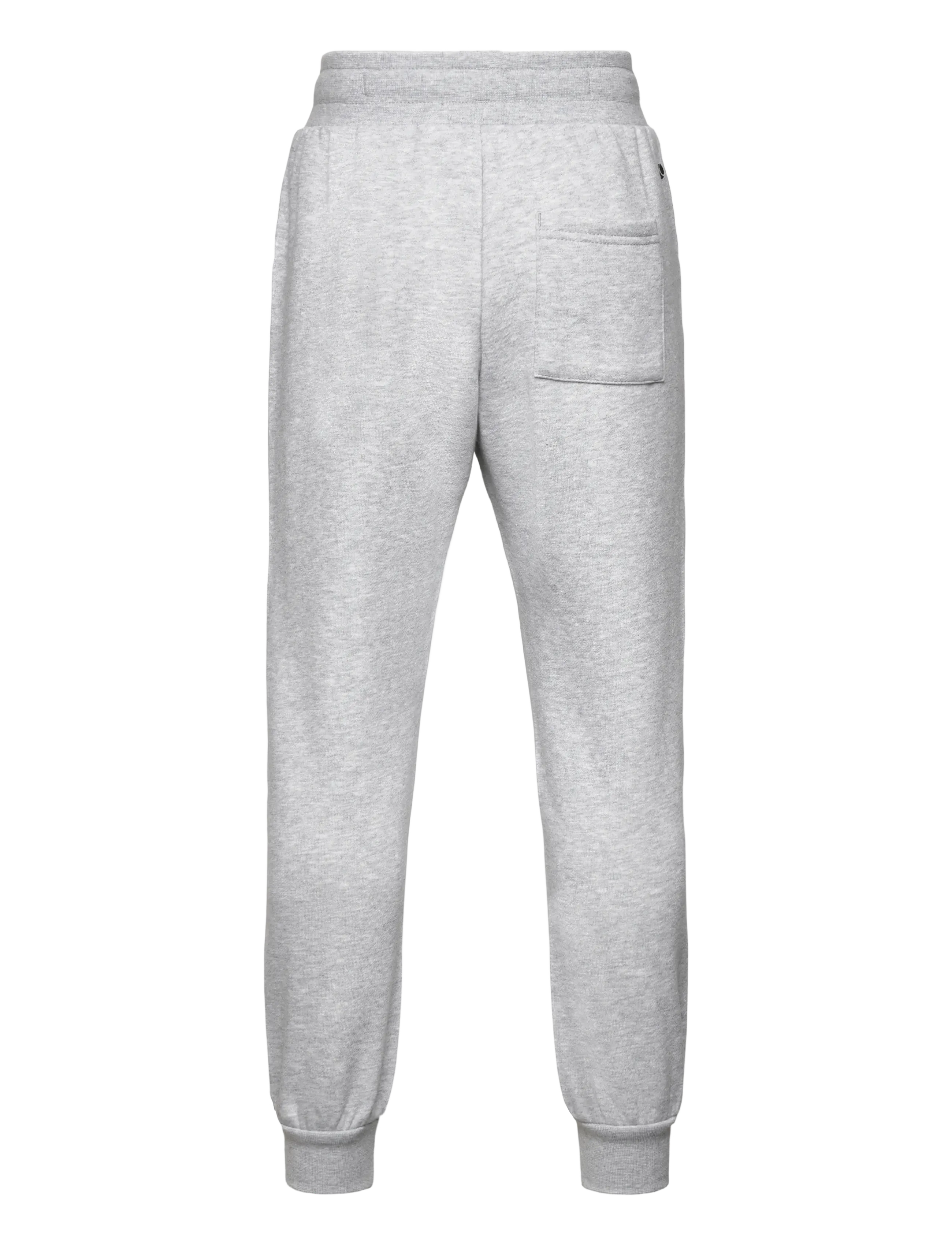 Björn Borg - BORG ESSENTIAL 1 TAPERED SWEATPANTS - joggings - light grey melange - 1