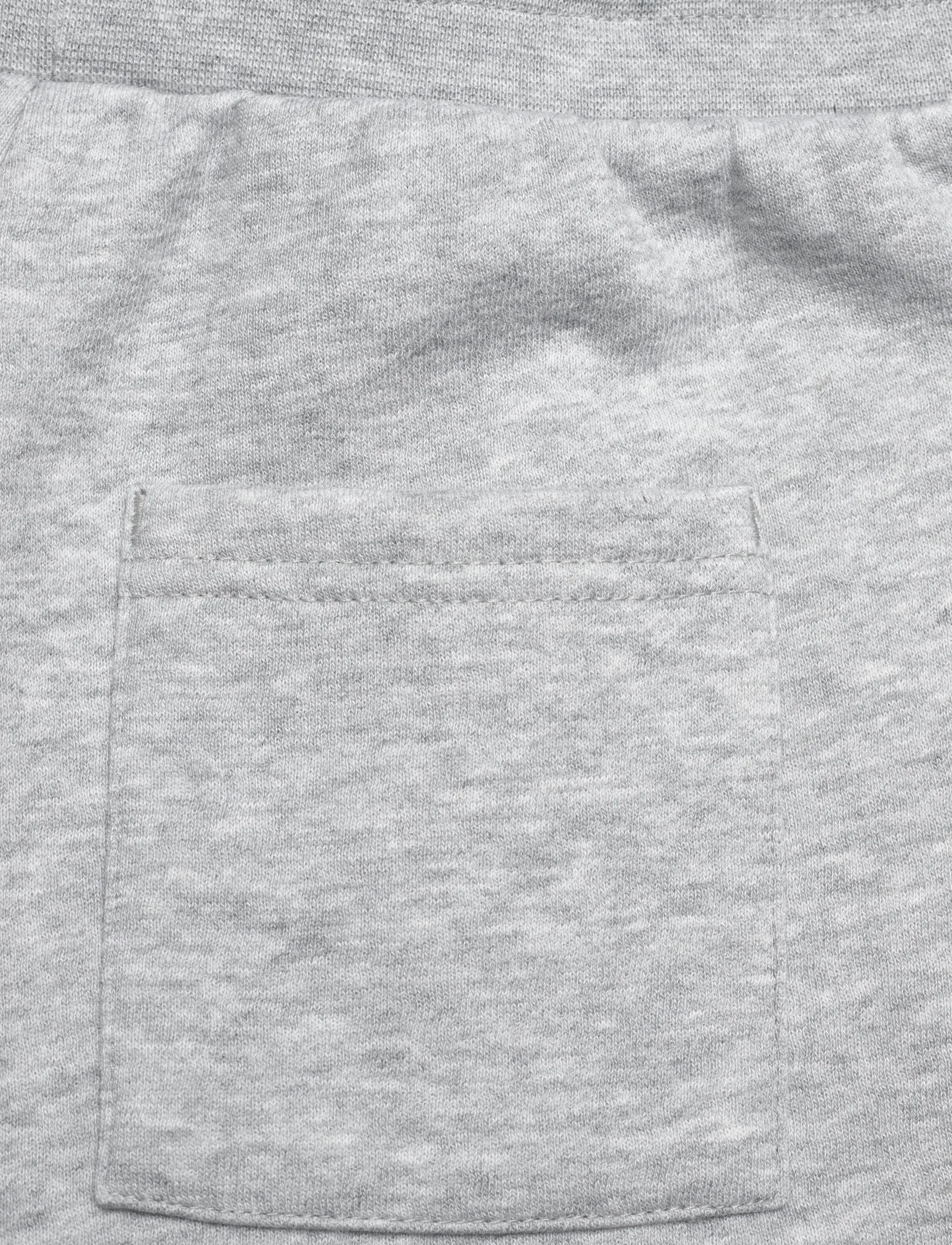 Björn Borg - BORG ESSENTIAL 1 TAPERED SWEATPANTS - joggings - light grey melange - 4
