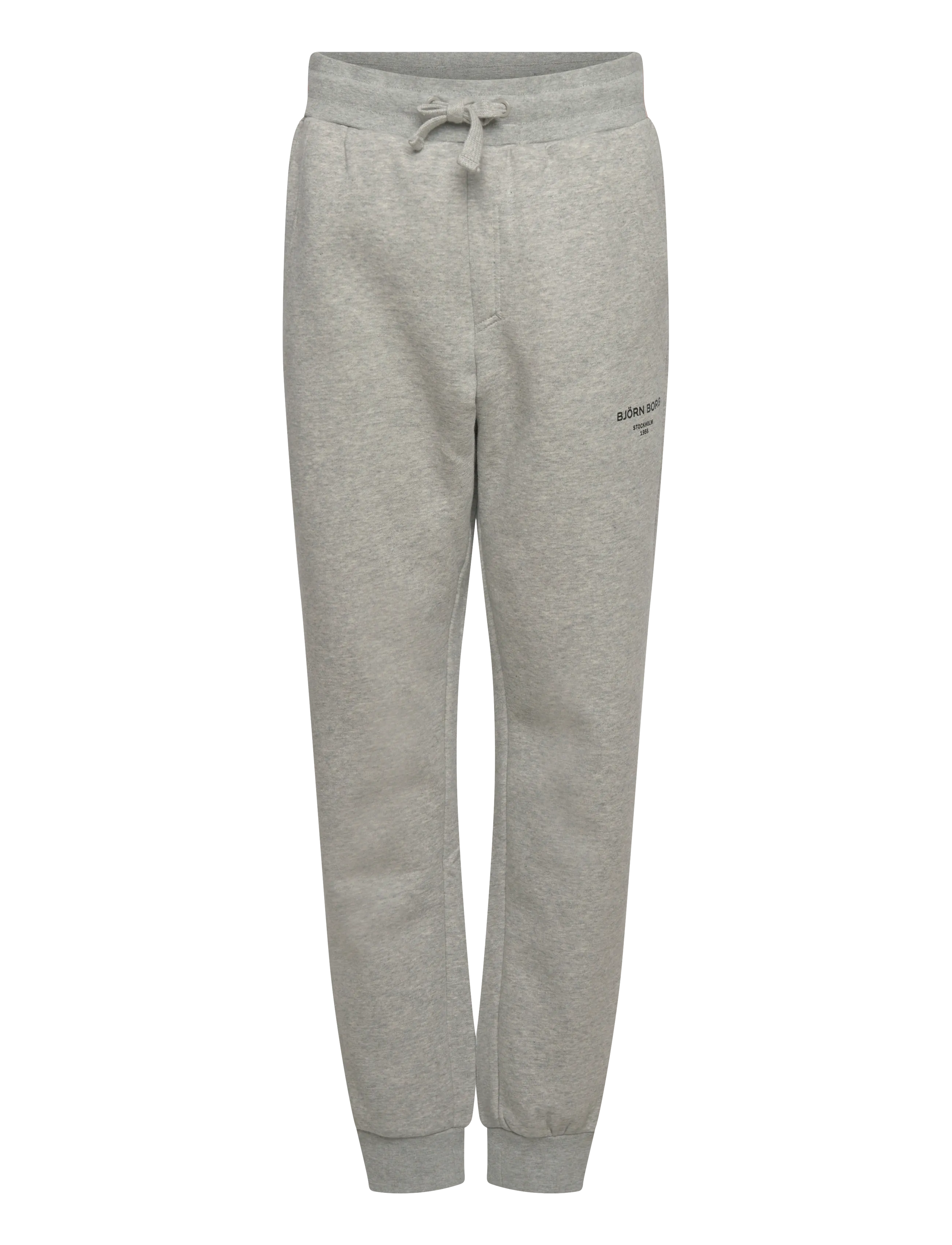 Björn Borg BORG ESSENTIAL 1 TAPERED SWEATPANTS - Björn Borg Kids - LIGHT GREY MELANGE / grey