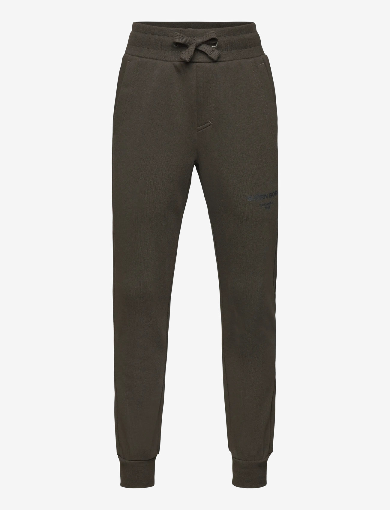 Björn Borg - BORG ESSENTIAL 1 TAPERED SWEATPANTS - sweatpants - peat - 0