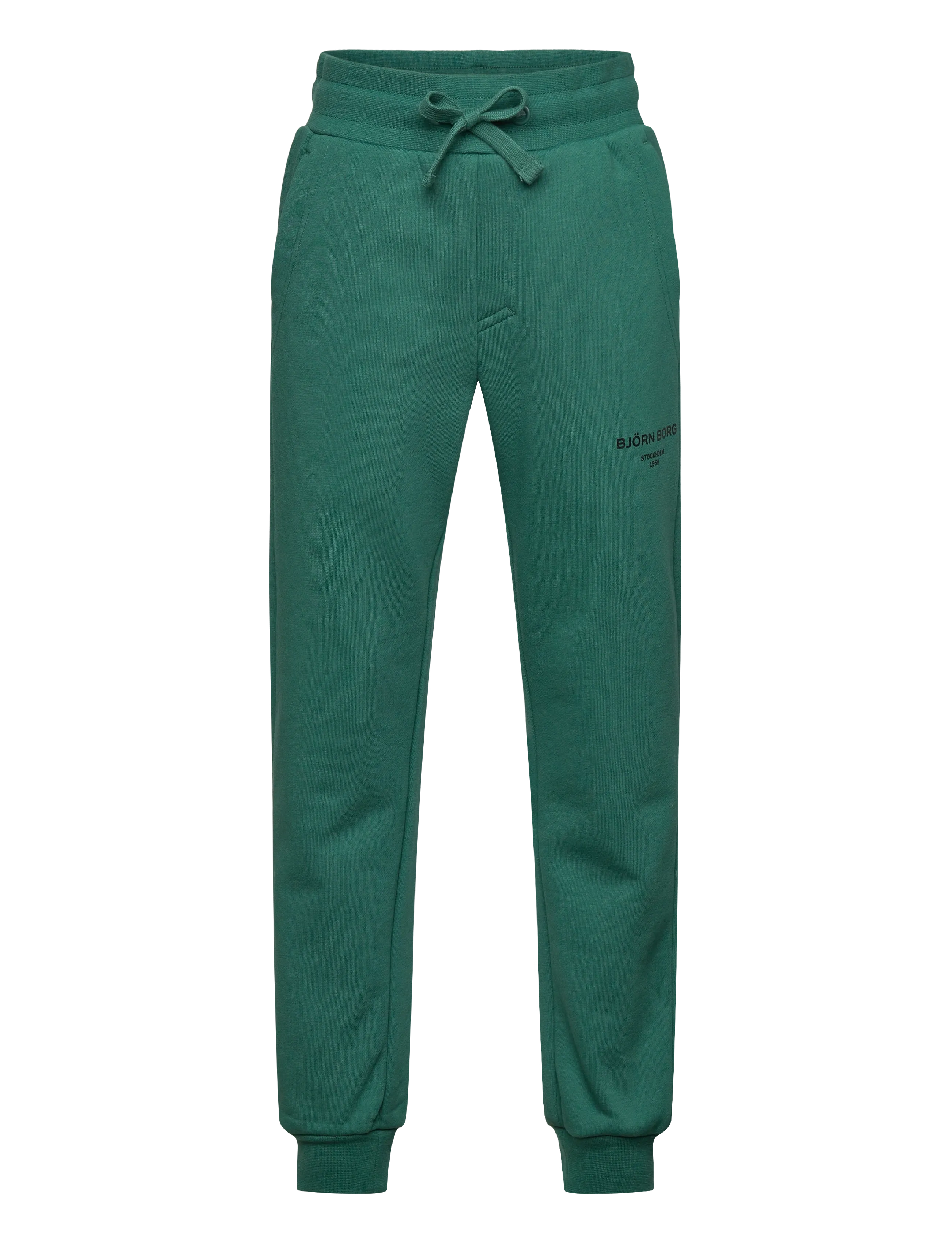 Björn Borg BORG ESSENTIAL 1 SWEATPANTS - Tøj - POSY GREEN / green