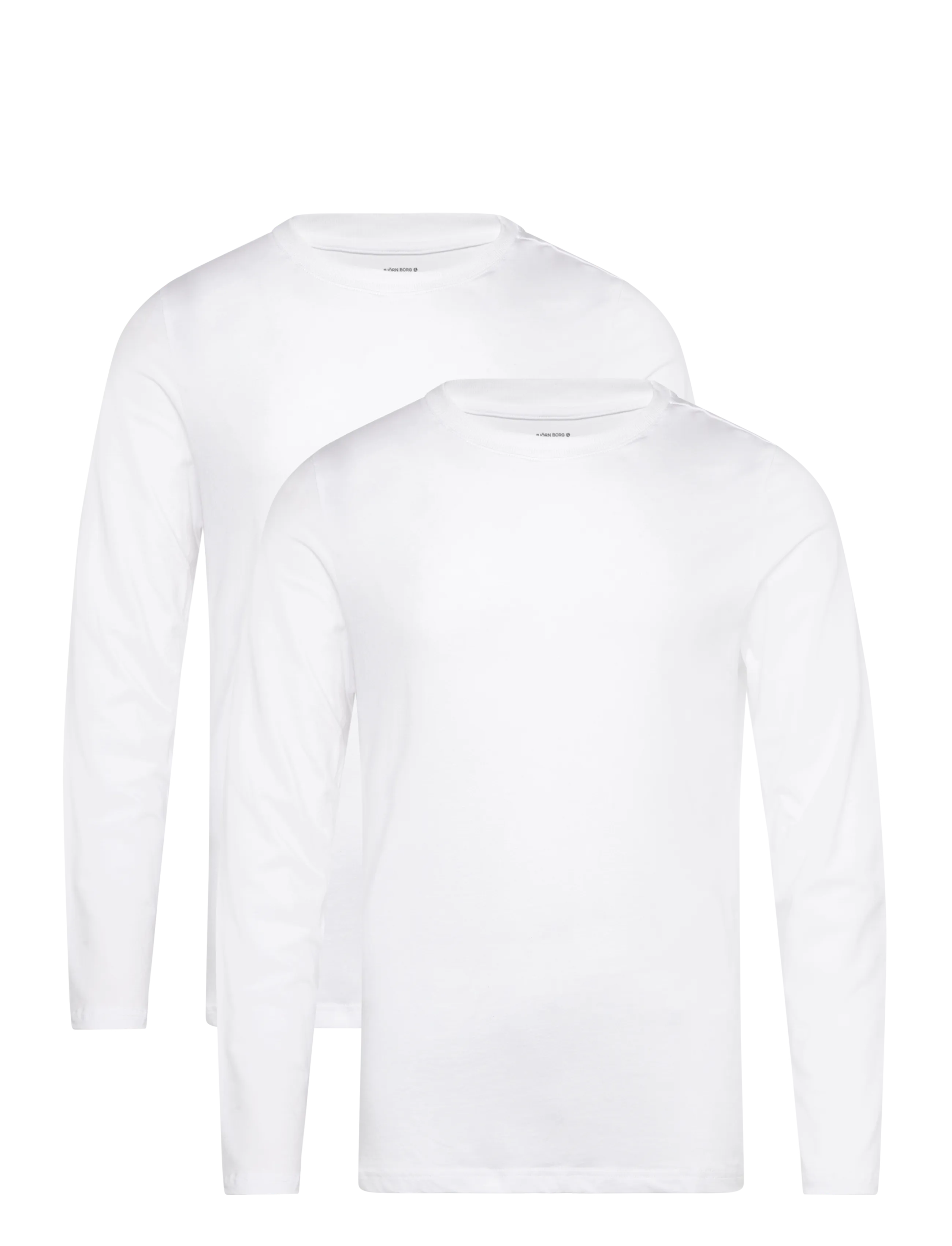 Björn Borg CORE SLIM LONG SLEEVE T-SHIRT 2p - Long-sleeved t-shirts - MULTIPACK 1 / white