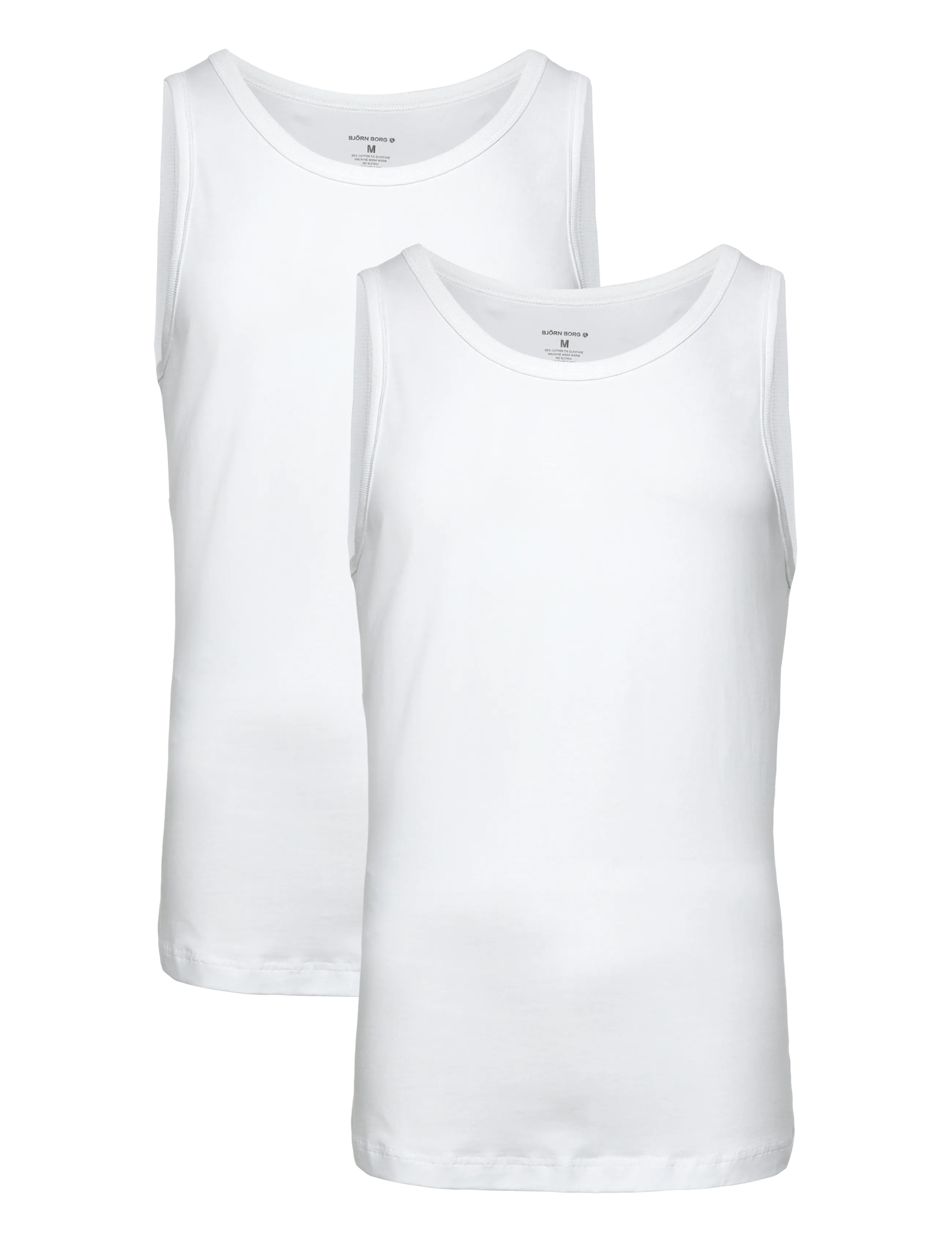 Björn Borg CORE SLIM TANK 2p - Pyjamas - MULTIPACK 1 / white