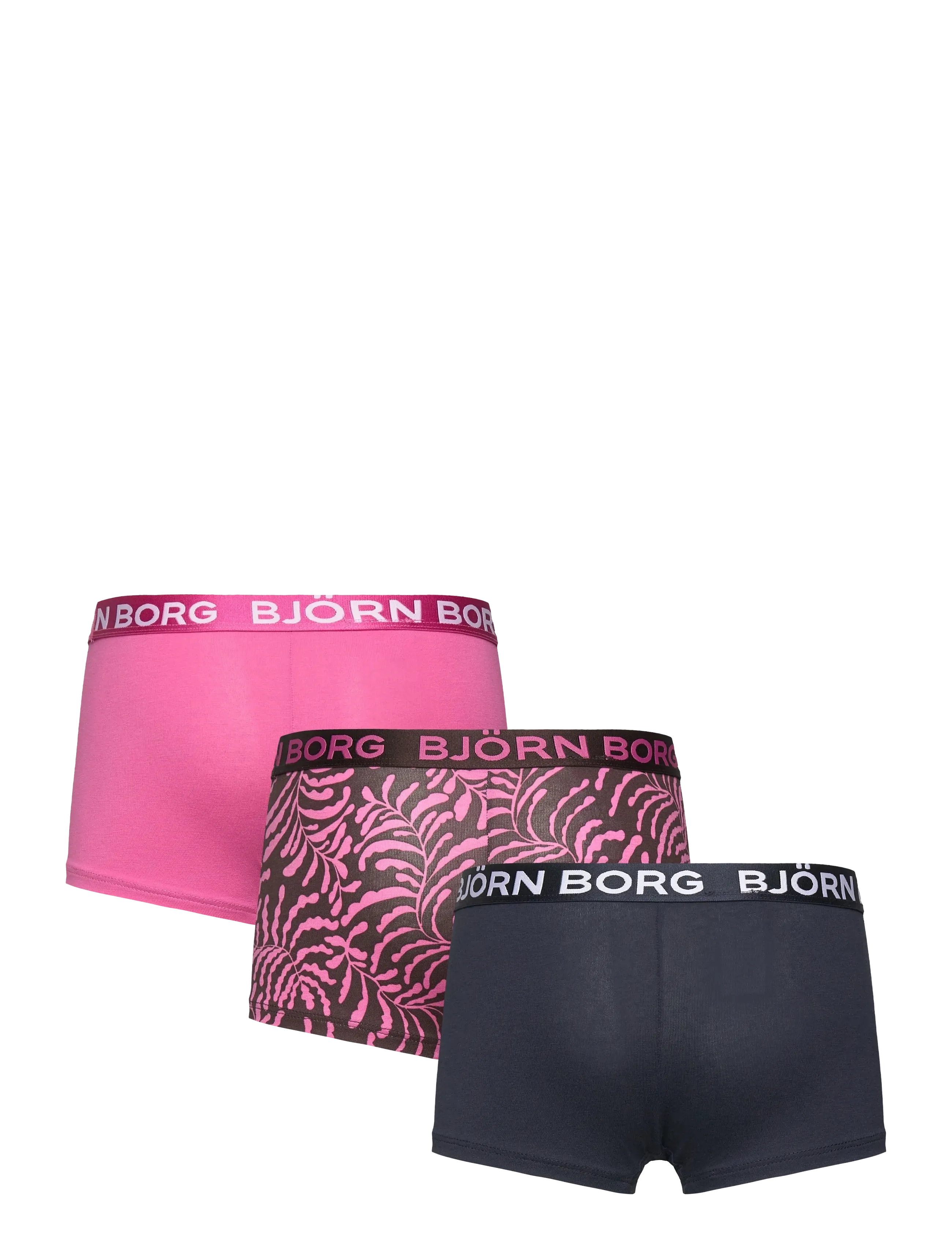 Björn Borg - COTTON STRETCH BOXER SHORTS 3p - nærbuxur - multipack 1 - 1