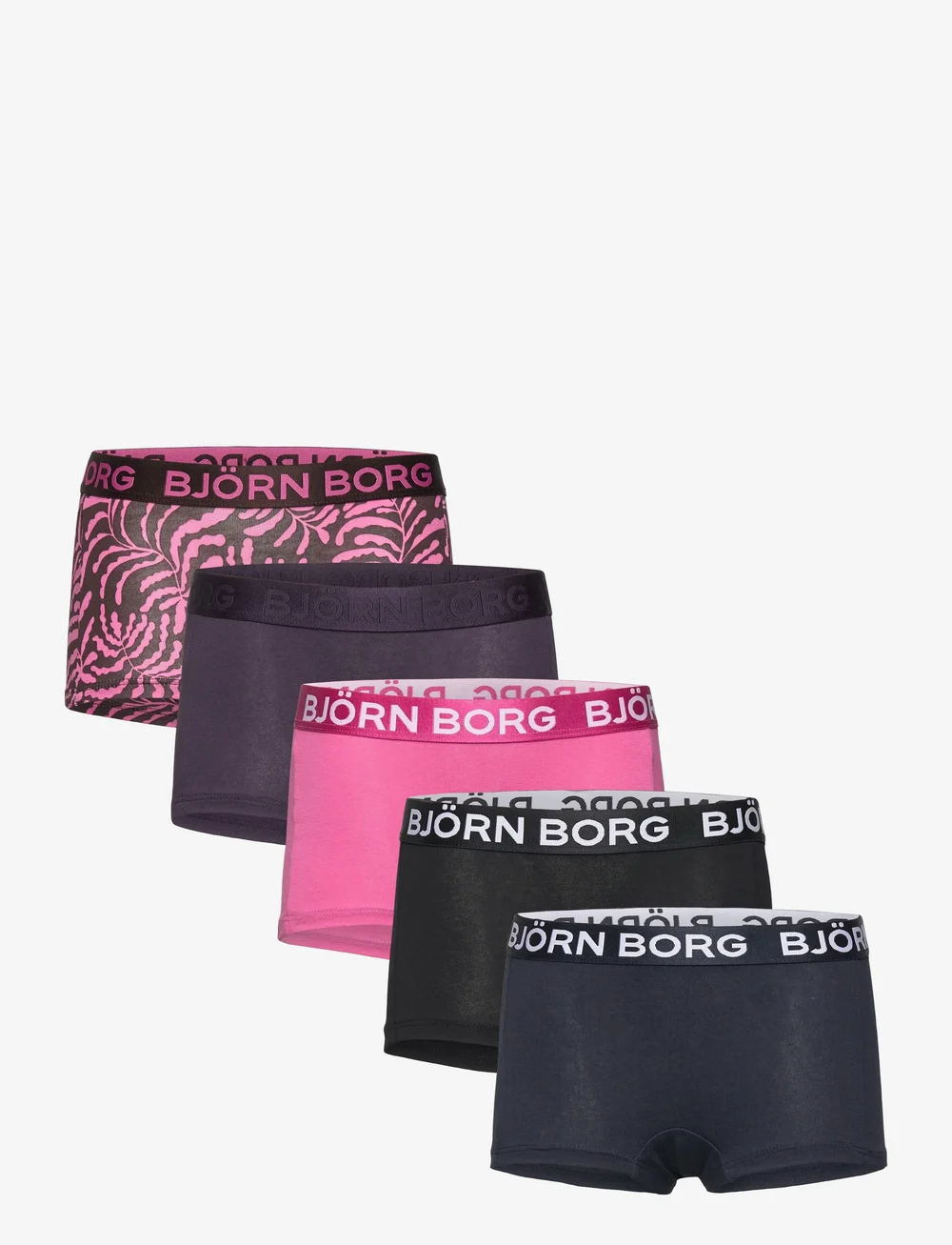 Björn Borg - COTTON STRETCH BOXER SHORTS 5p - trosor - multipack 1 - 0
