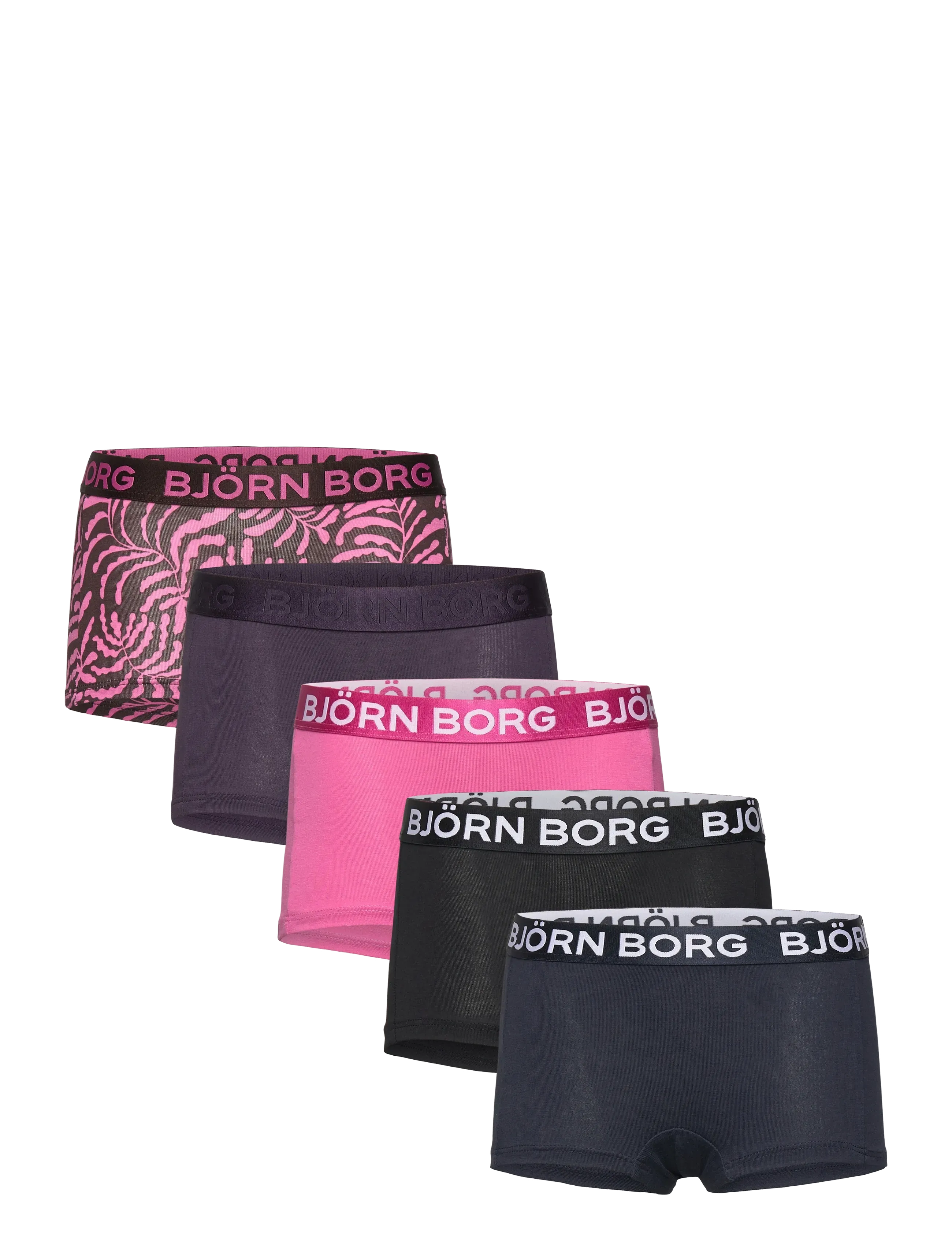 Björn Borg COTTON STRETCH BOXER SHORTS 5p - Trosor - MULTIPACK 1 / black