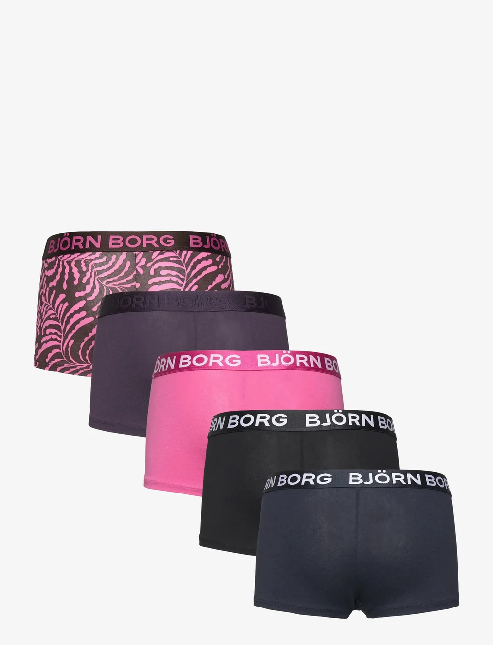 Björn Borg - COTTON STRETCH BOXER SHORTS 5p - trosor - multipack 1 - 1