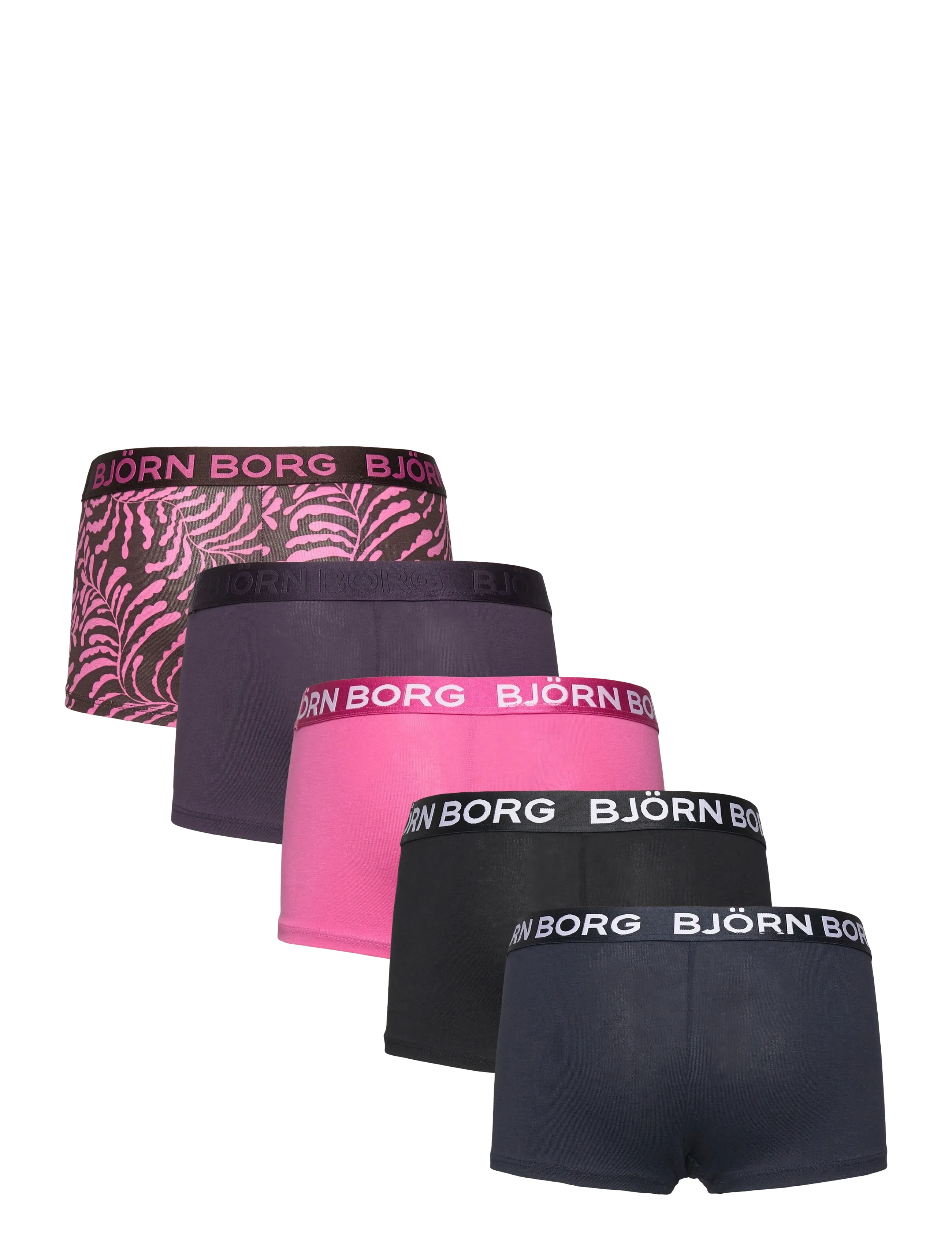 Björn Borg - COTTON STRETCH BOXER SHORTS 5p - multipack 1 - 1