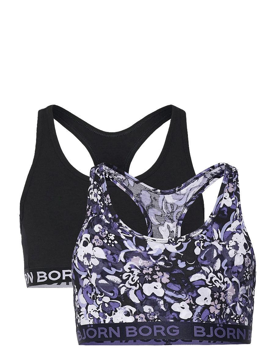 Björn Borg - COTTON STRETCH SOFT TOP 2p - apatinės palaidinukės - multipack 1 - 0