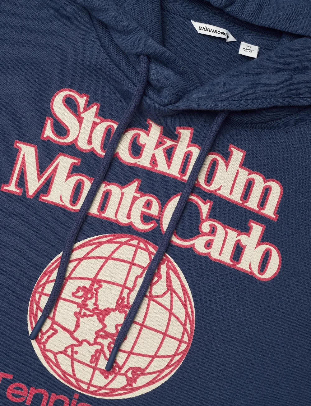 Björn Borg - BORG CLASSIC PRINT HOODIE - kapuzenpullover - sargasso sea - 2