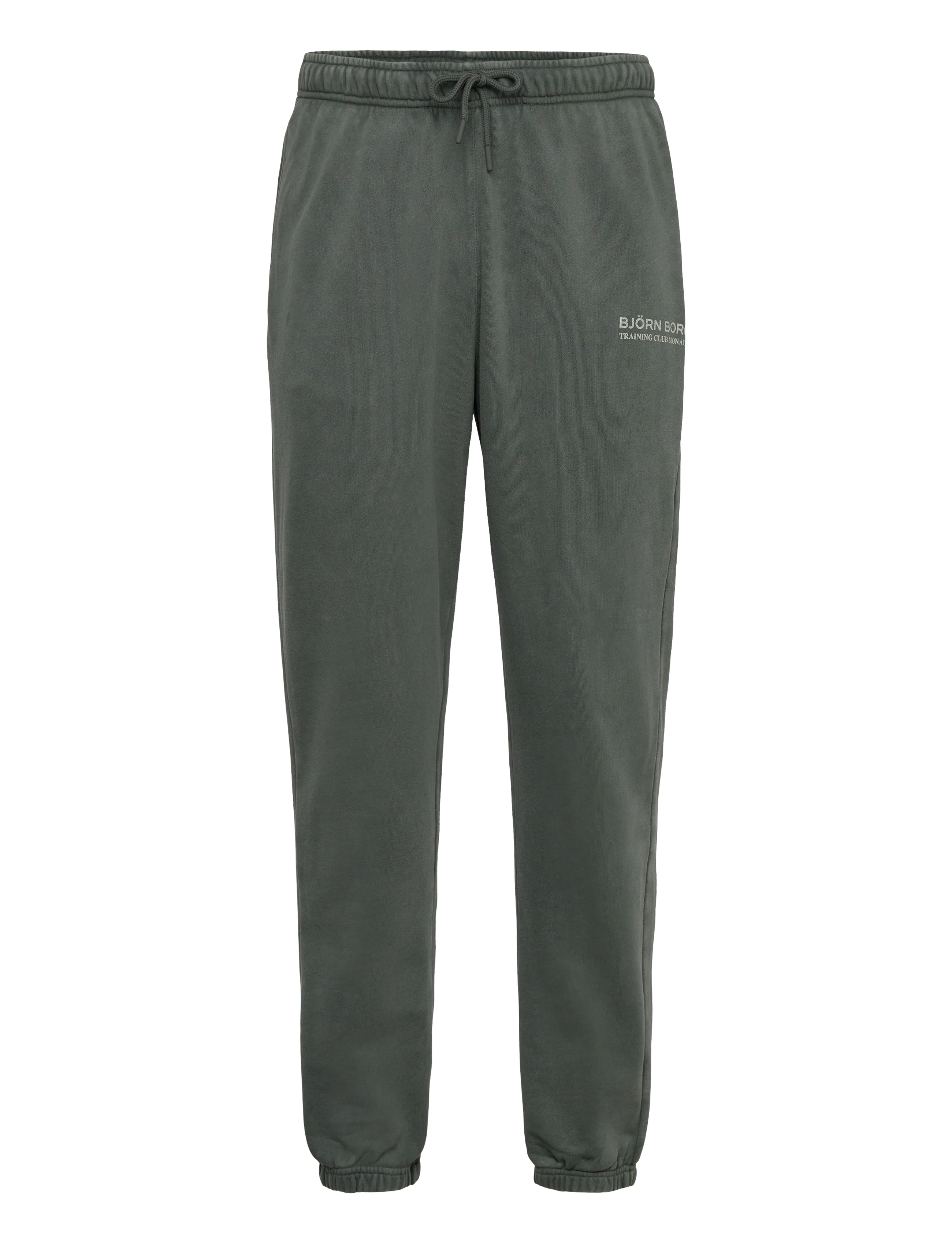 Björn Borg BORG CLASSIC PRINT SWEATPANTS - Joggingbyxor - URBAN CHIC / khaki/green
