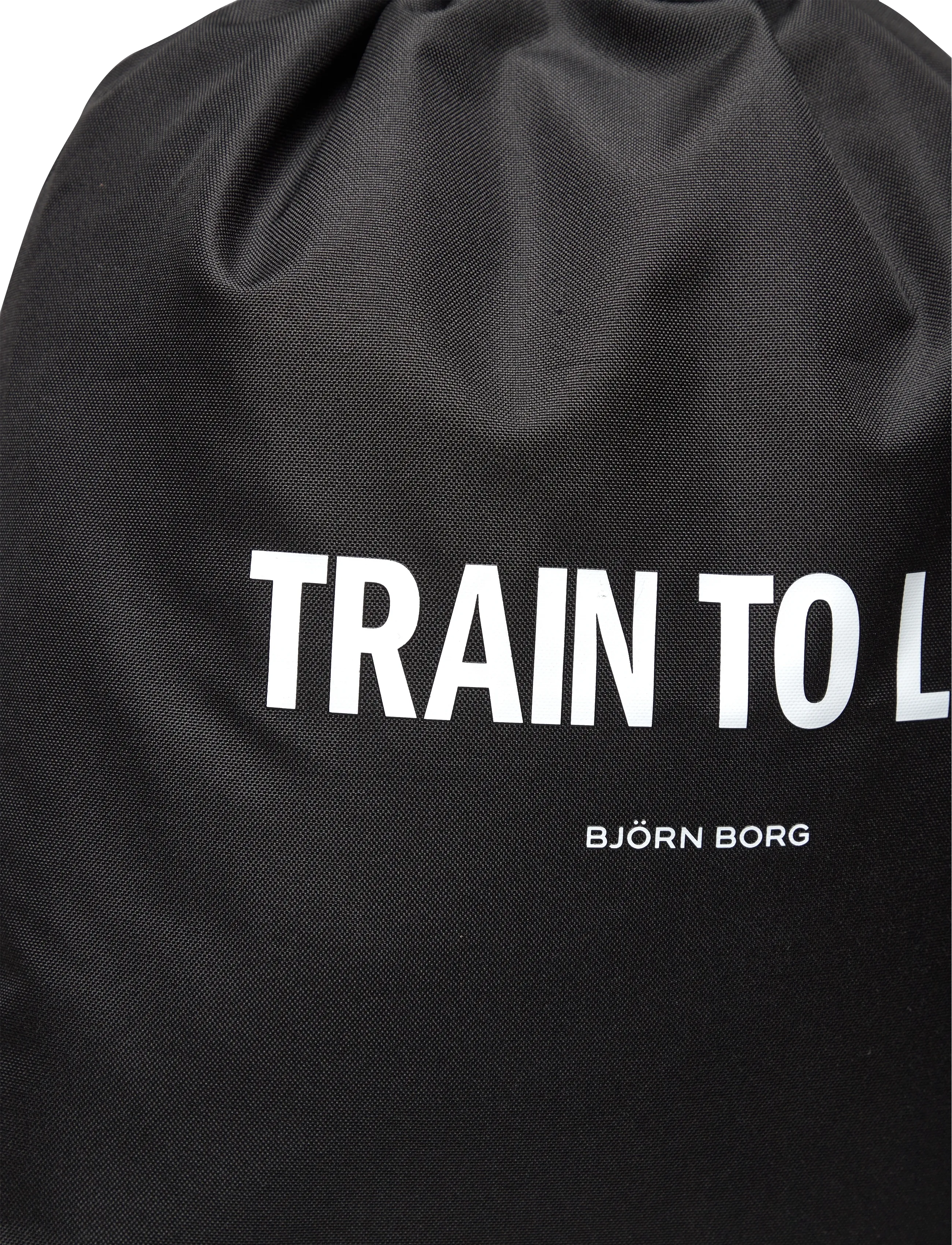 Björn Borg - BORG LOGO DRAWSTRING BAG - die niedrigsten preise - black beauty - 4