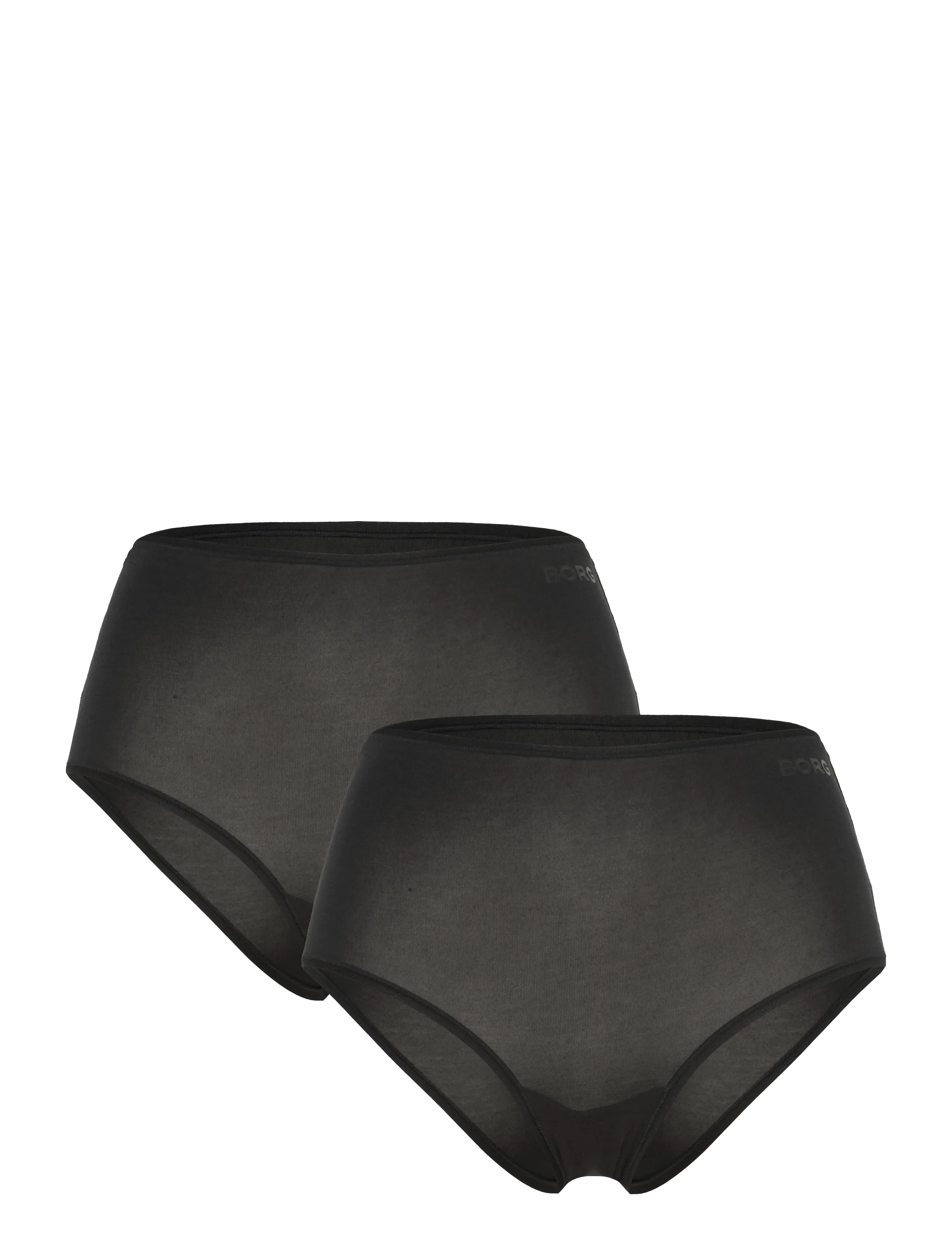 Björn Borg SOFT TOUCH HIGHWAIST BRIEF 2p - Kleidung - MULTIPACK 1 / black