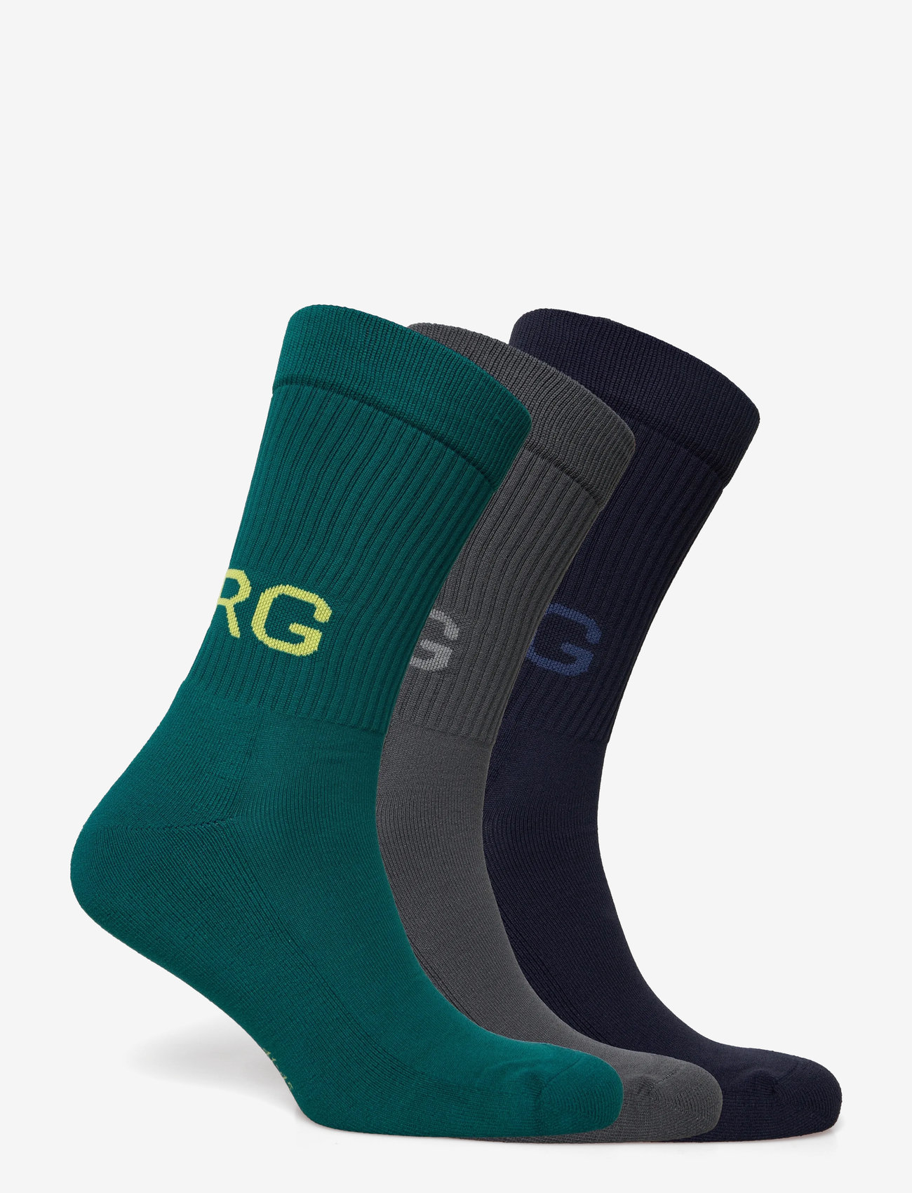 Björn Borg - CORE CREW POLYAMIDE SOCK 3p - sport socks - multipack 1 - 1