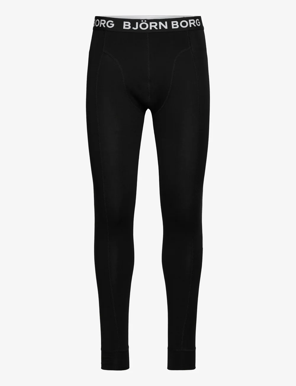 Björn Borg - COTTON STRETCH LONG JOHN 1p - pyjamahose - black beauty - 0