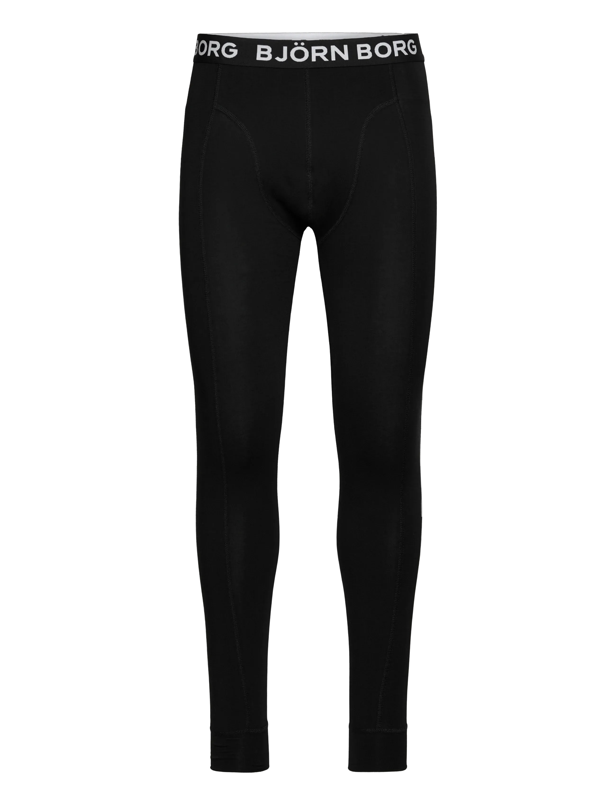 Björn Borg COTTON STRETCH LONG JOHN 1p - Pyjamasnederdelar - BLACK BEAUTY / black