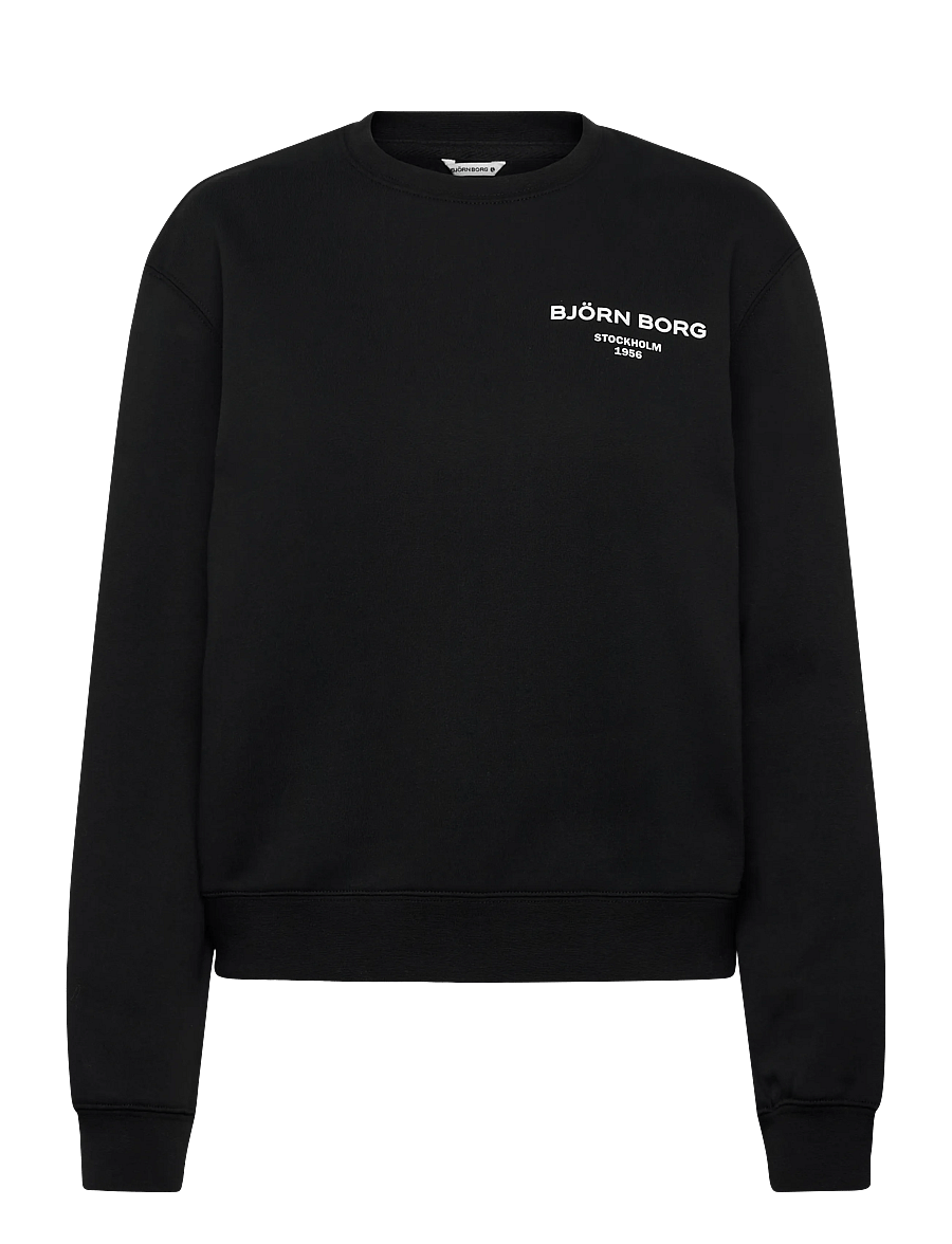 Björn Borg - BORG ESSENTIAL 1 SWEATSHIRT - sweatshirts - black beauty - 0