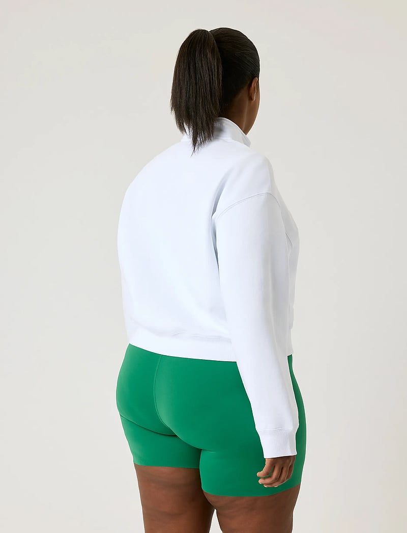 Björn Borg - ALICE STENLÖF HALFZIP SWEATSHIRT - Överdelar - brilliant white - 5