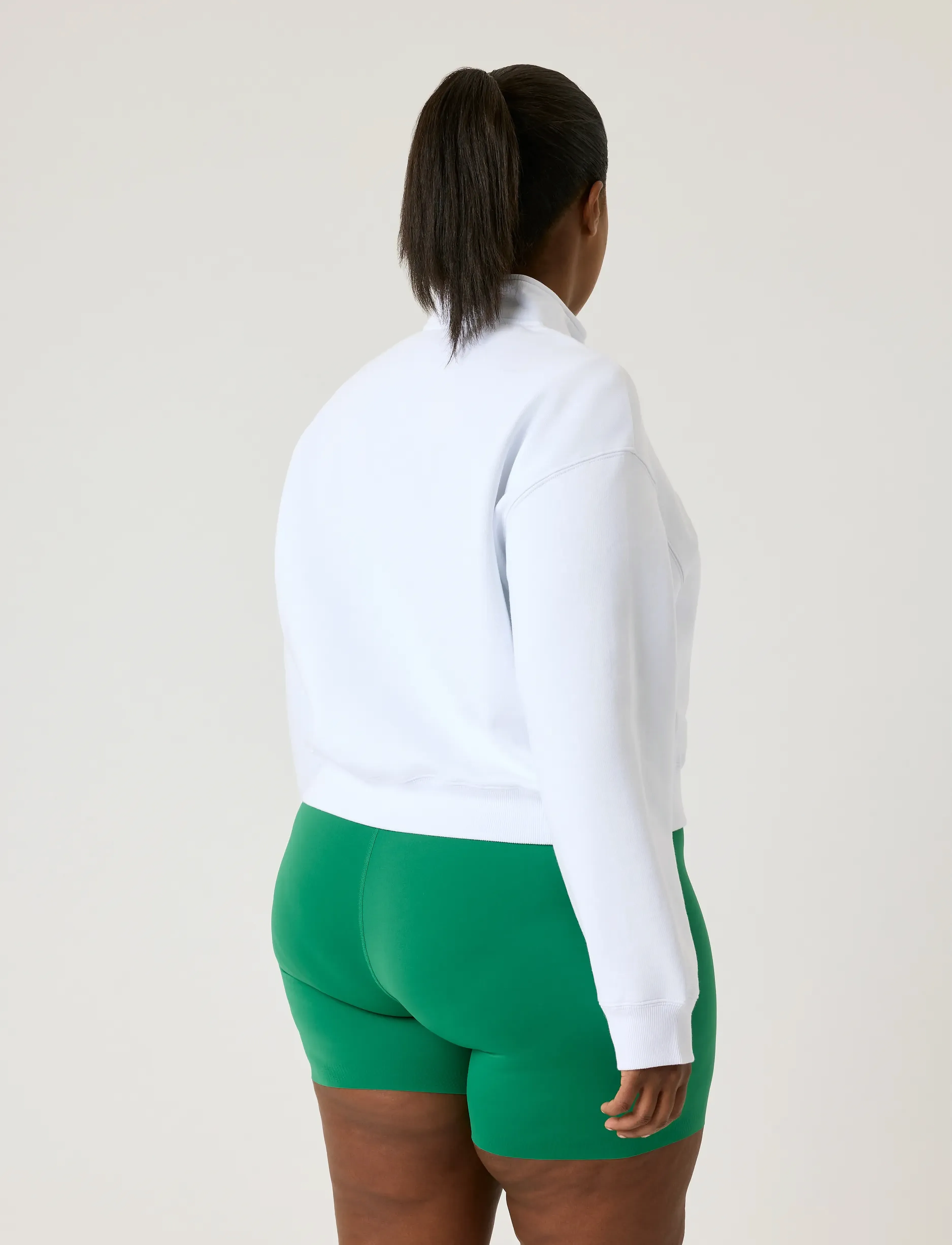 Björn Borg - ALICE STENLÖF HALFZIP SWEATSHIRT - brilliant white - 5