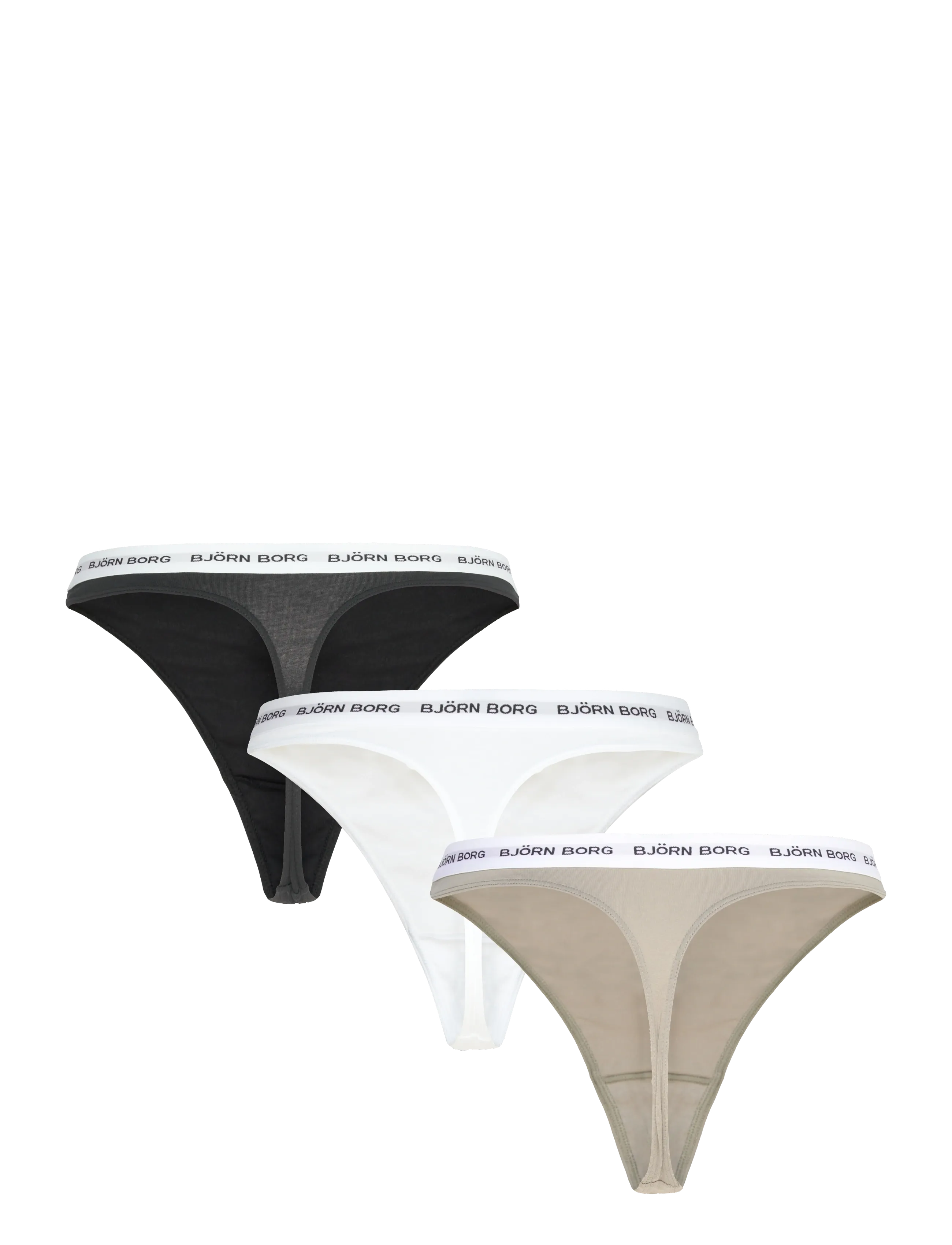 Björn Borg - LOGO THONG 3p - sport - multipack 1 - 2