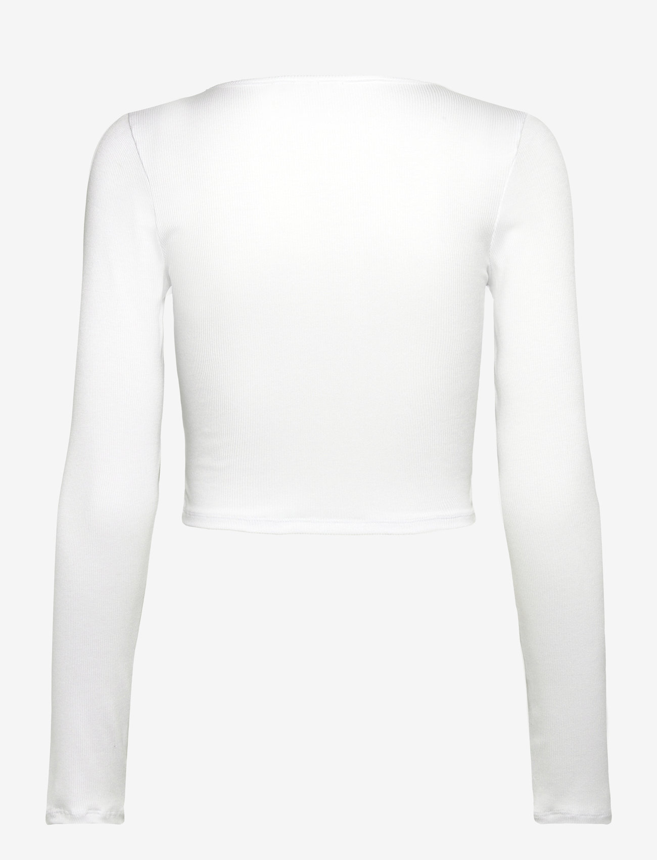 Björn Borg - ALICE STENLÖF CROPPED RIB CARDIGAN - crop-tops - brilliant white - 2