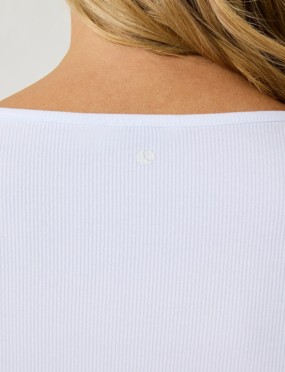 Björn Borg - ALICE STENLÖF CROPPED RIB CARDIGAN - topi un t-krekli - brilliant white - 5