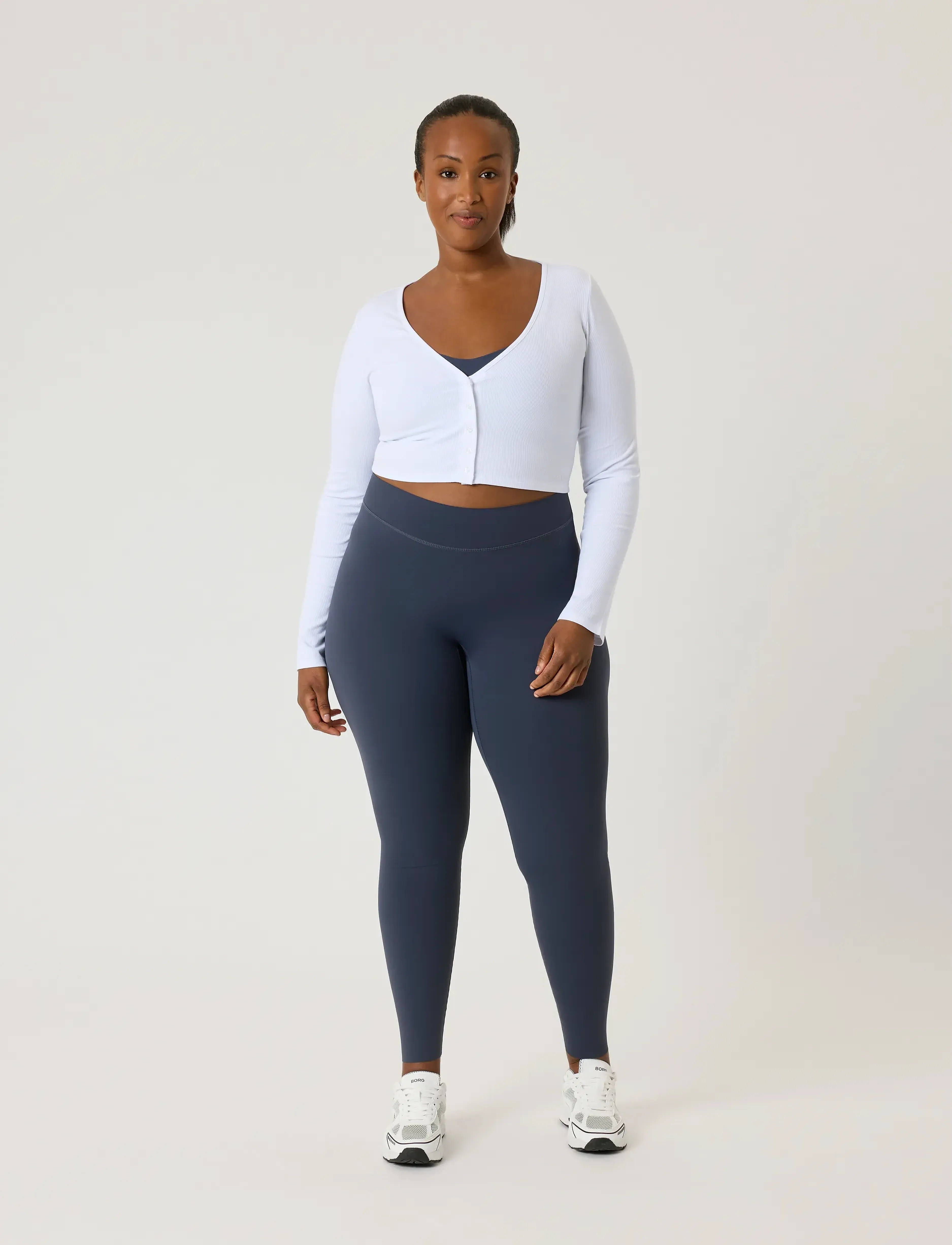 Alice Stenlöf Cropped Rib Cardigan 9