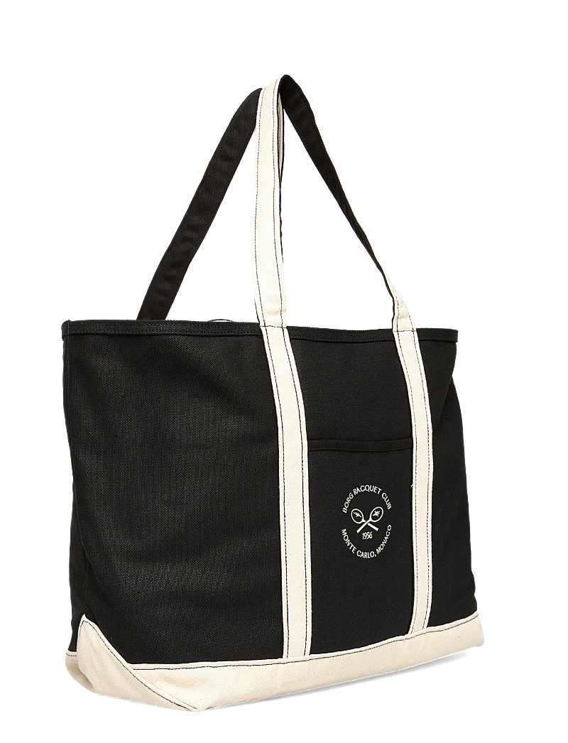 Björn Borg - ACE CANVAS TOTE - träningsväskor - black beauty - 2