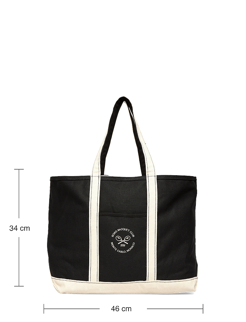 Björn Borg - ACE CANVAS TOTE - träningsväskor - black beauty - 4