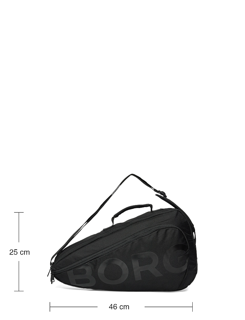 Björn Borg - ACE PADEL BAG S - black beauty - 3