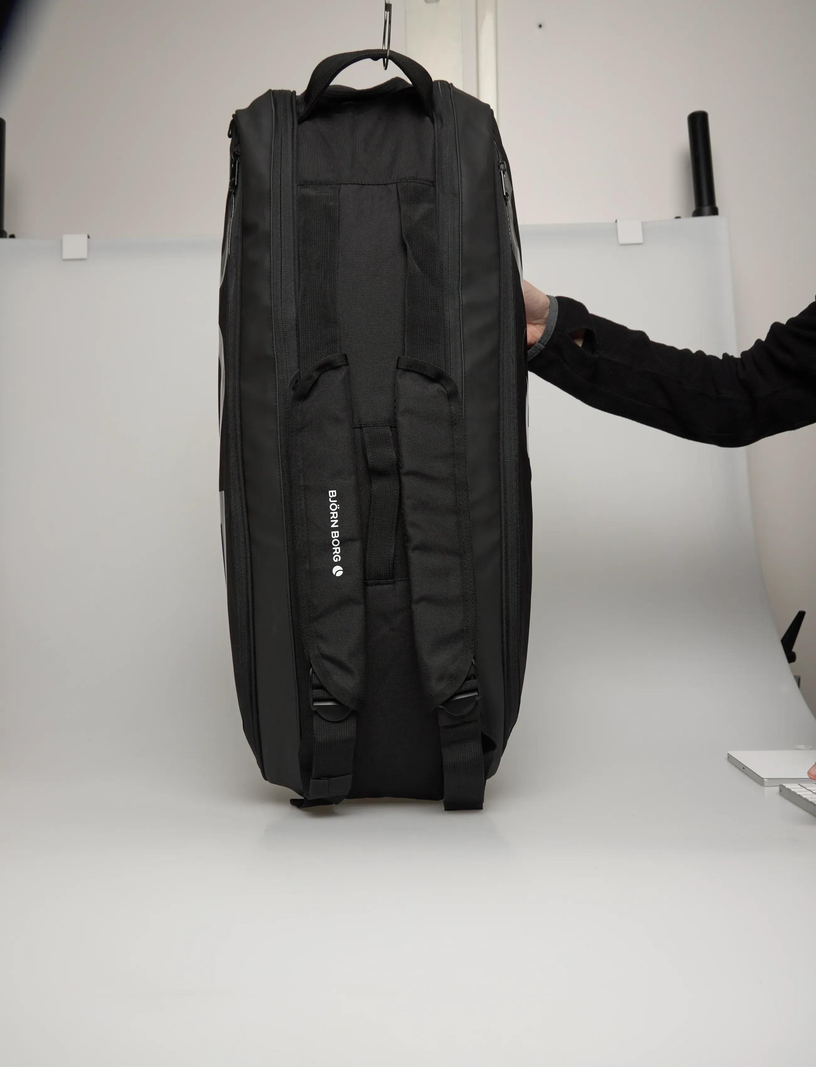 Björn Borg - ACE TENNIS BAG - black beauty - 4