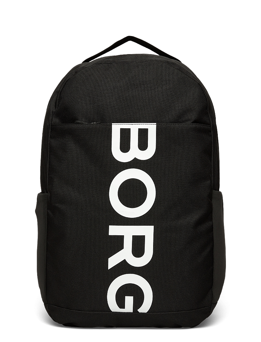Björn Borg - BORG LOGO BACKPACK L - spordiseljakotid - black beauty - 0