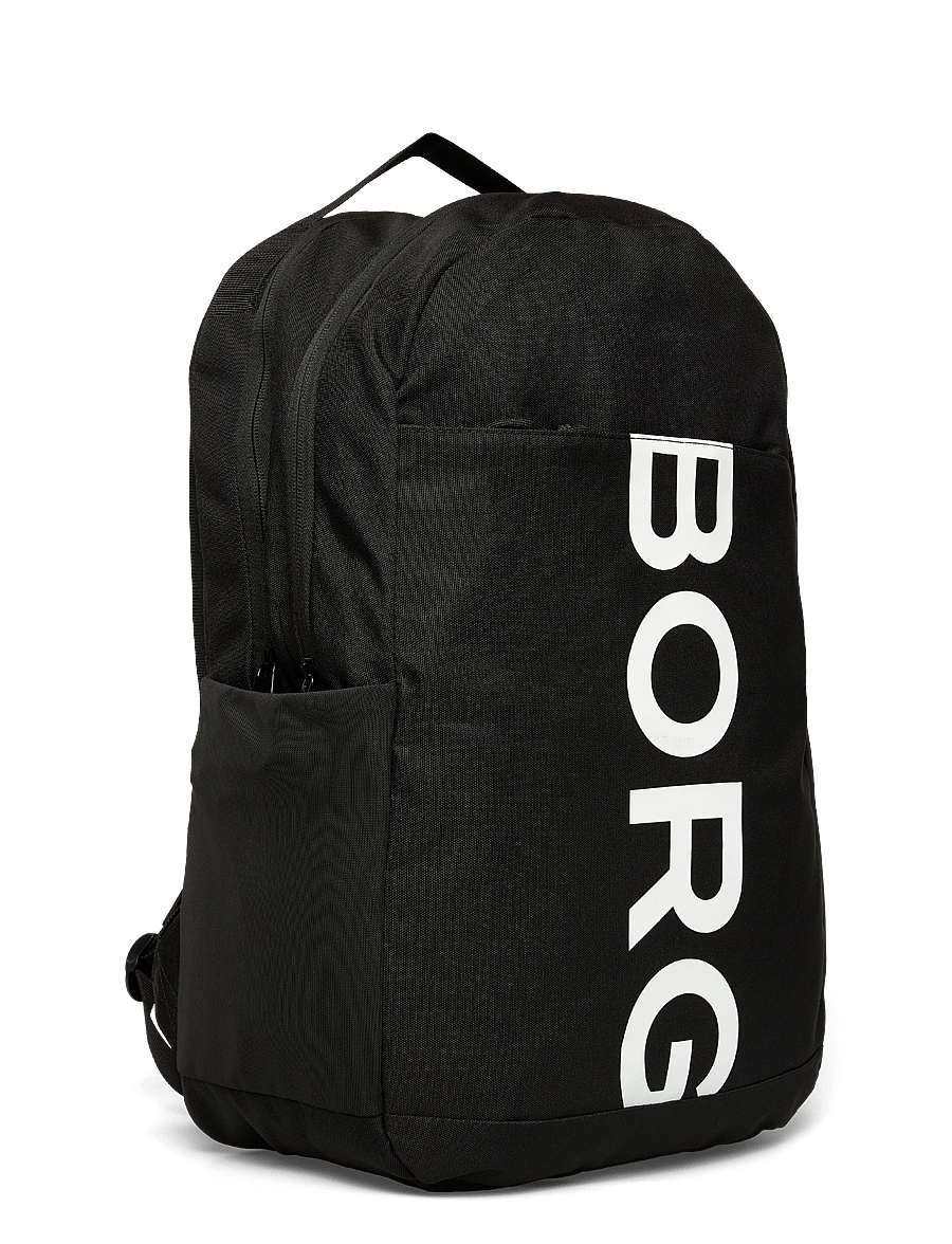 Björn Borg - BORG LOGO BACKPACK L - spordiseljakotid - black beauty - 2