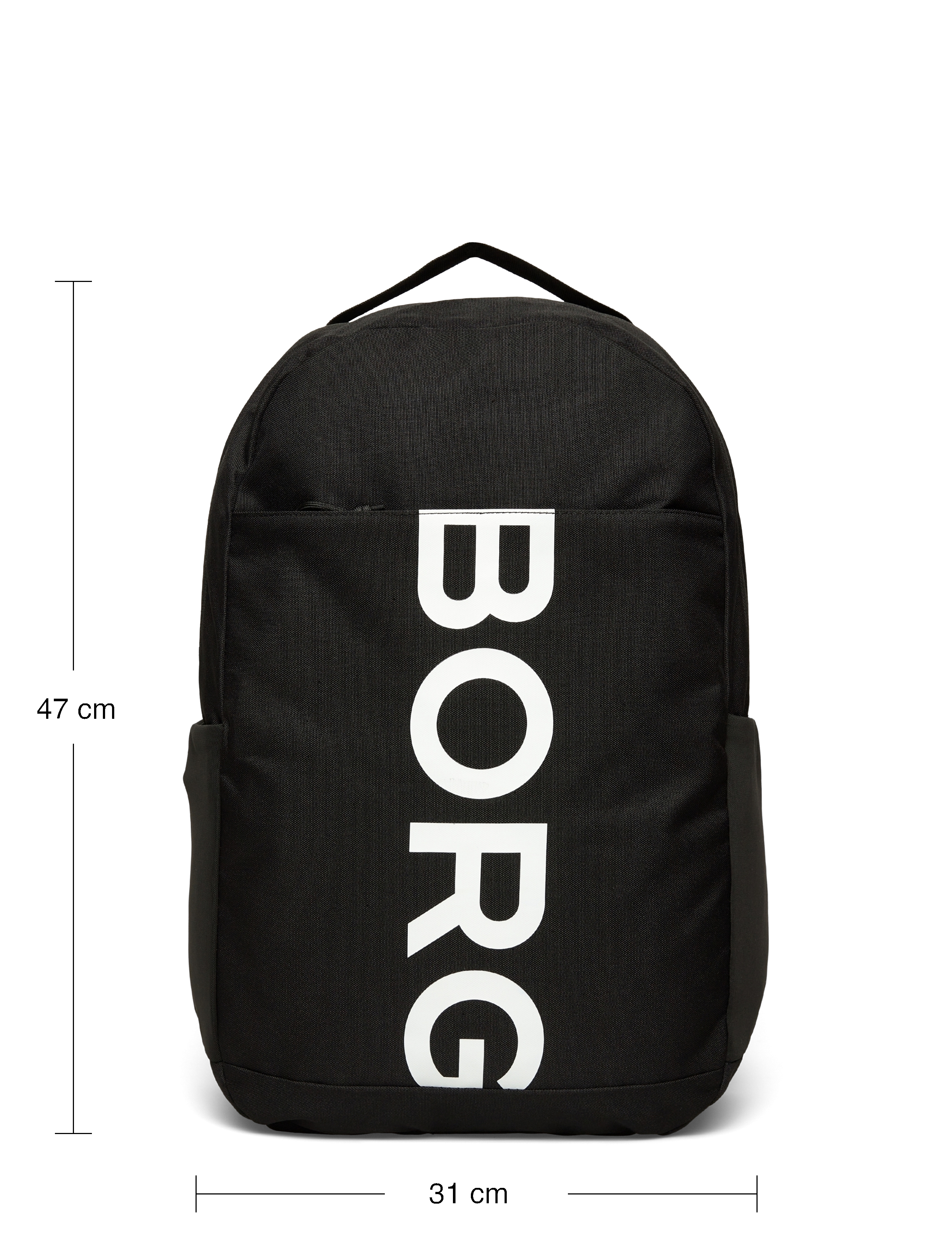 Björn Borg - BORG LOGO BACKPACK L - aksessuaarid - black beauty - 4