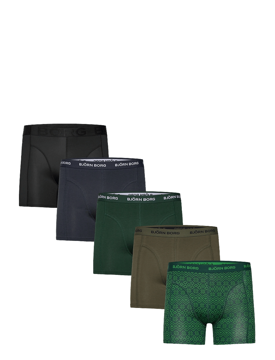 Björn Borg - COTTON STRETCH BOXER 5p - multipack underpants - multipack 1 - 0