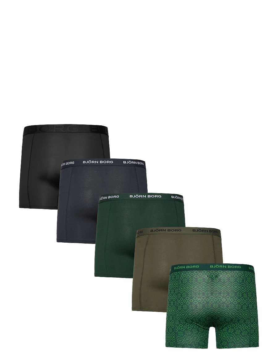 Björn Borg - COTTON STRETCH BOXER 5p - multipack underpants - multipack 1 - 1
