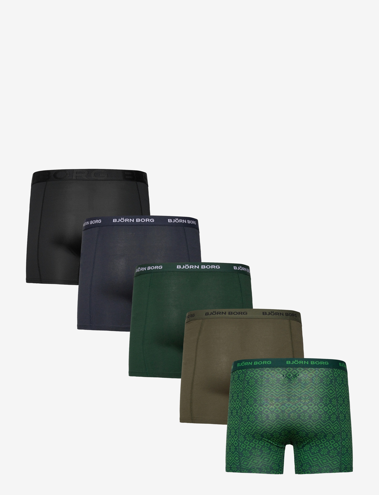 Björn Borg - COTTON STRETCH BOXER 5p - unterhosen im multipack - multipack 1 - 1