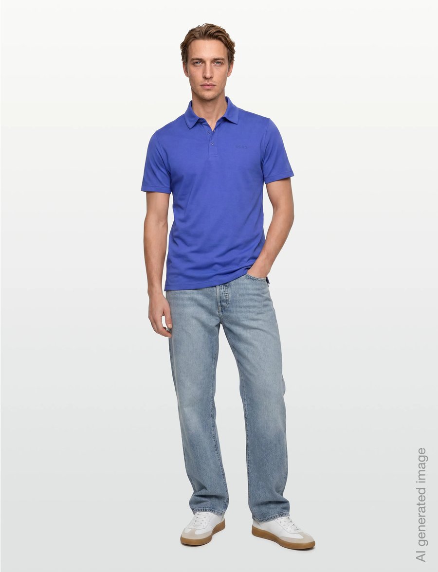 Björn Borg - BORG SPORTS POLO SHIRT - toppe & t-shirts - amparo blue - 0