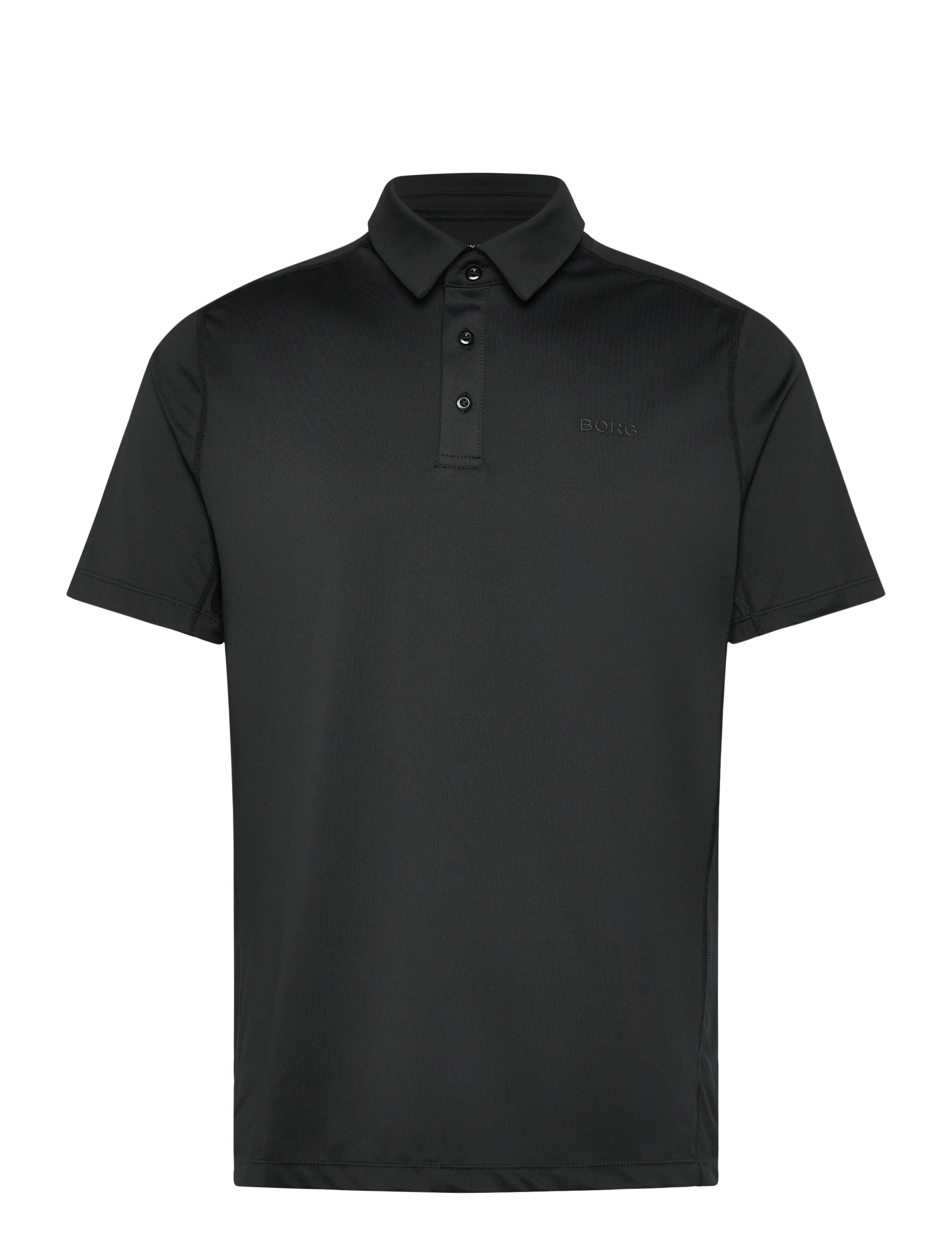 BJÖRN BORG Borg Sport Polo Shirt Schwarz - L - Herren