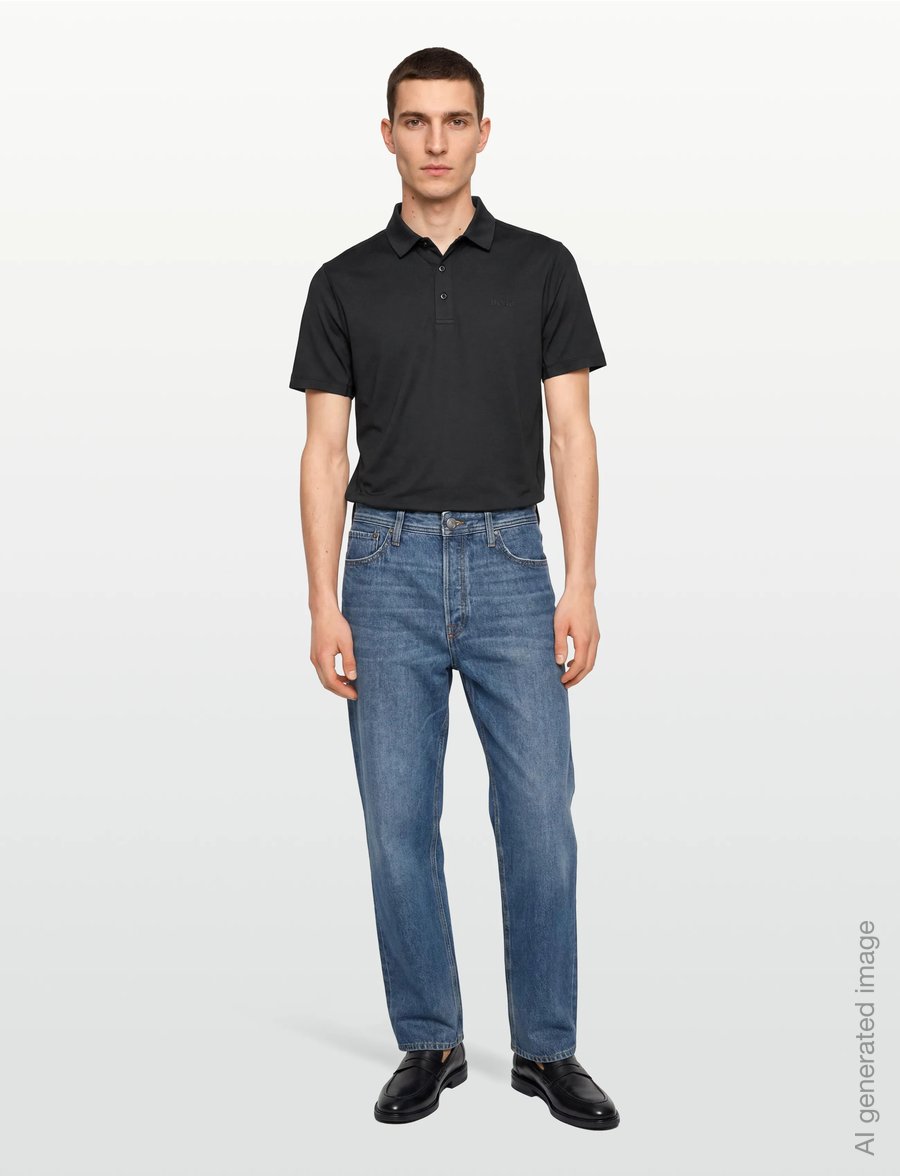 Björn Borg - BORG SPORTS POLO SHIRT - oberteile & t-shirts - black beauty - 0