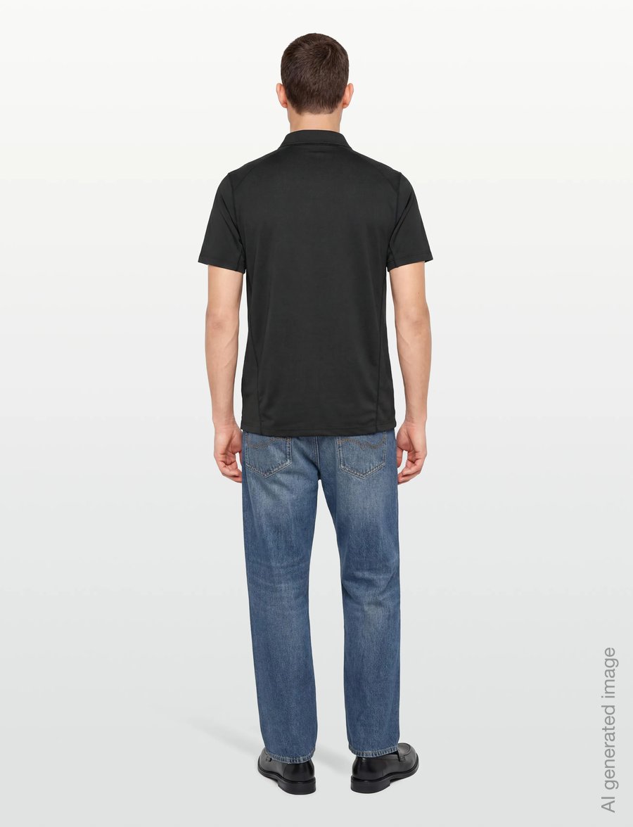 Björn Borg - BORG SPORTS POLO SHIRT - oberteile & t-shirts - black beauty - 4