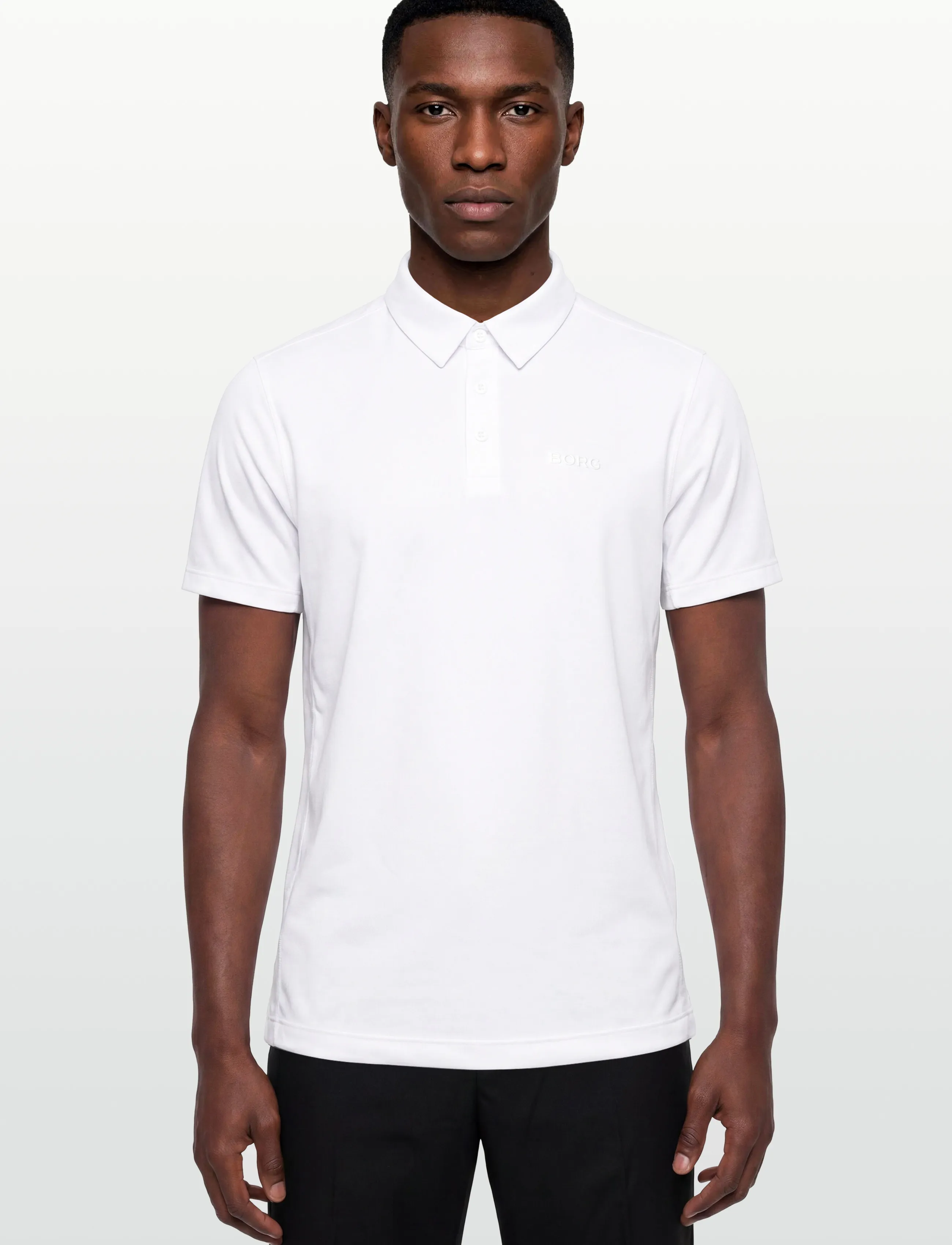 Björn Borg - BORG SPORTS POLO SHIRT - tops & t-shirts - brilliant white - 3