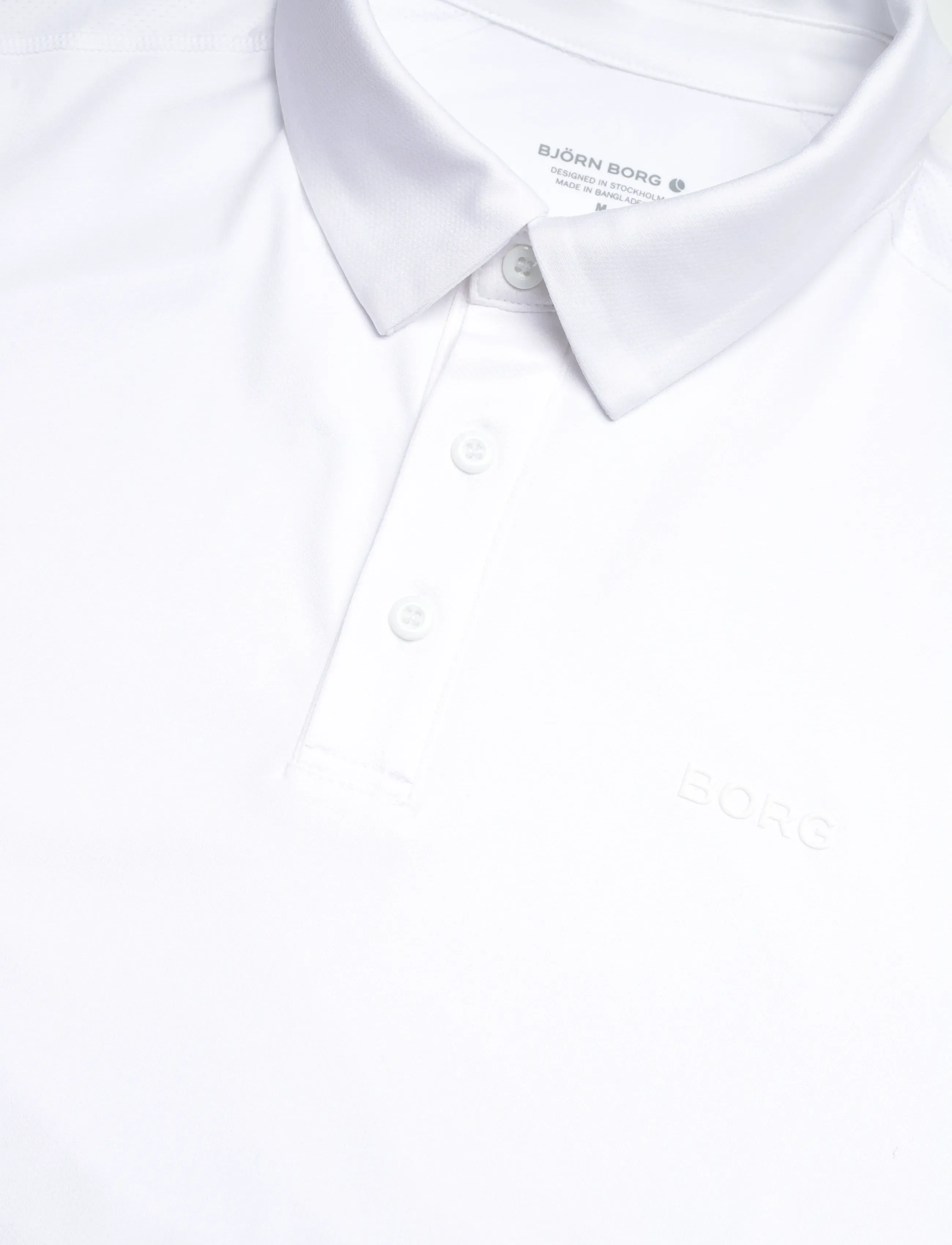 Björn Borg - BORG SPORTS POLO SHIRT - polos - brilliant white - 2