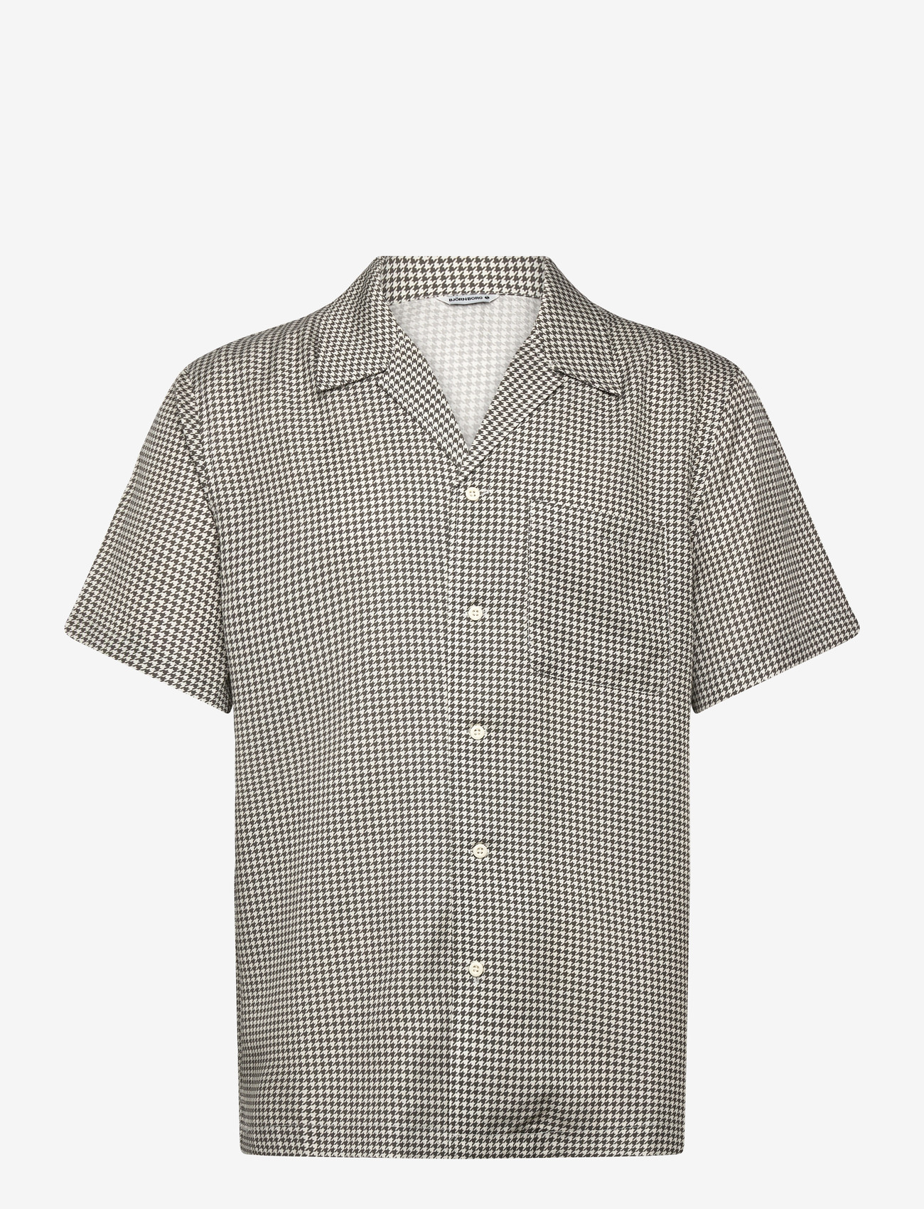 Björn Borg - BORG LYOCELL RESORT SHIRT - mønstrede skjorter - bb houndstooth 3 - 0