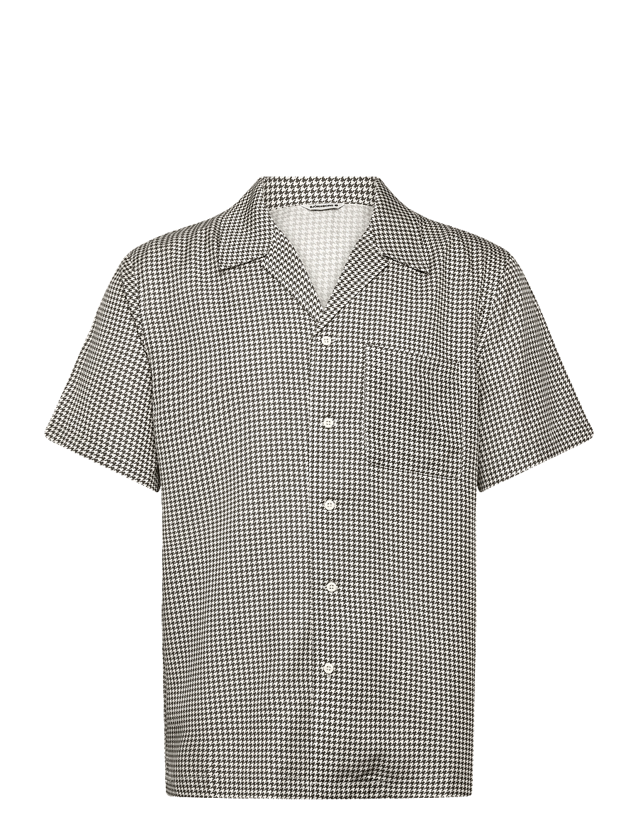Björn Borg - BORG LYOCELL RESORT SHIRT - mönstrade skjortor - bb houndstooth 3 - 0