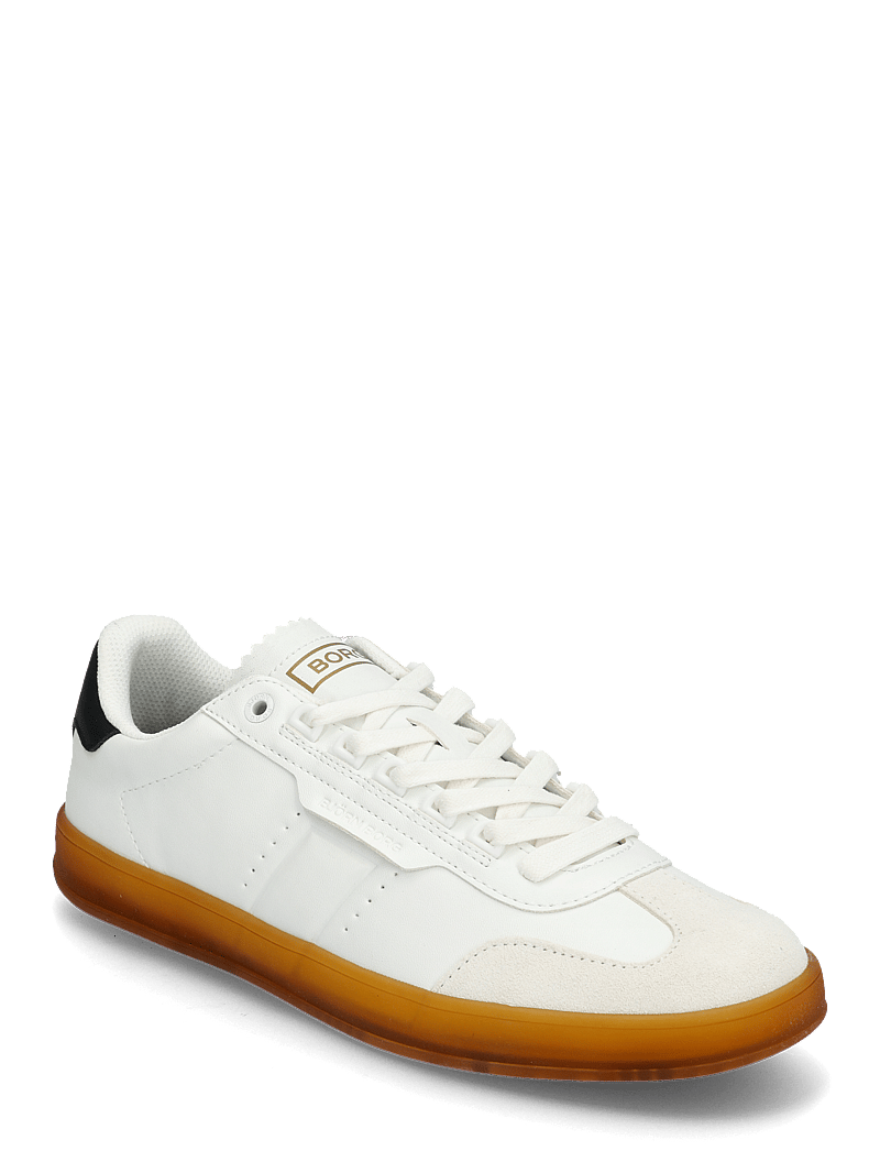Björn Borg - T2500-C LEATHER - ar zemu augšdaļu - white - black - 0