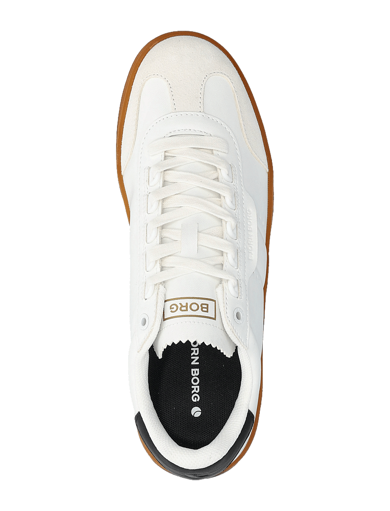 Björn Borg - T2500-C LEATHER - ar zemu augšdaļu - white - black - 3