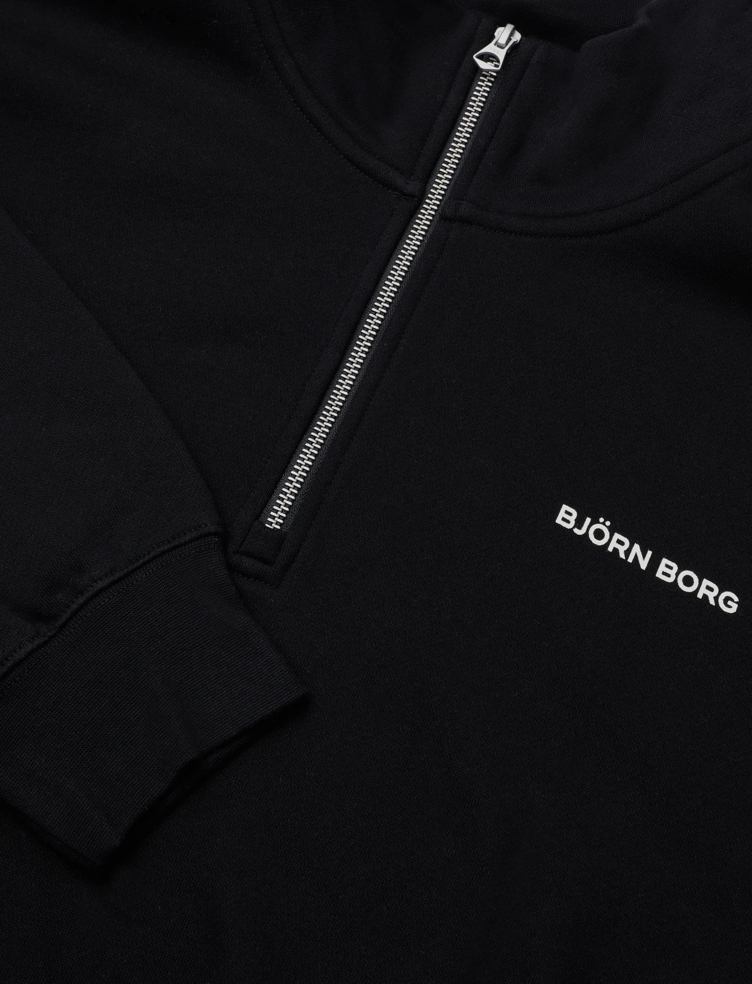 Björn Borg - BORG OVERSIZED HALF-ZIP - black beauty - 2