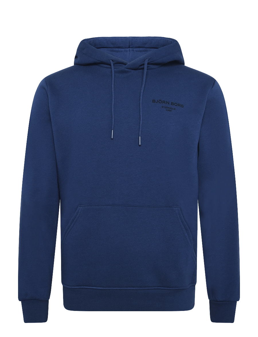 Björn Borg - BORG ESSENTIAL 1 HOODIE - sweatshirts - estate blue - 0