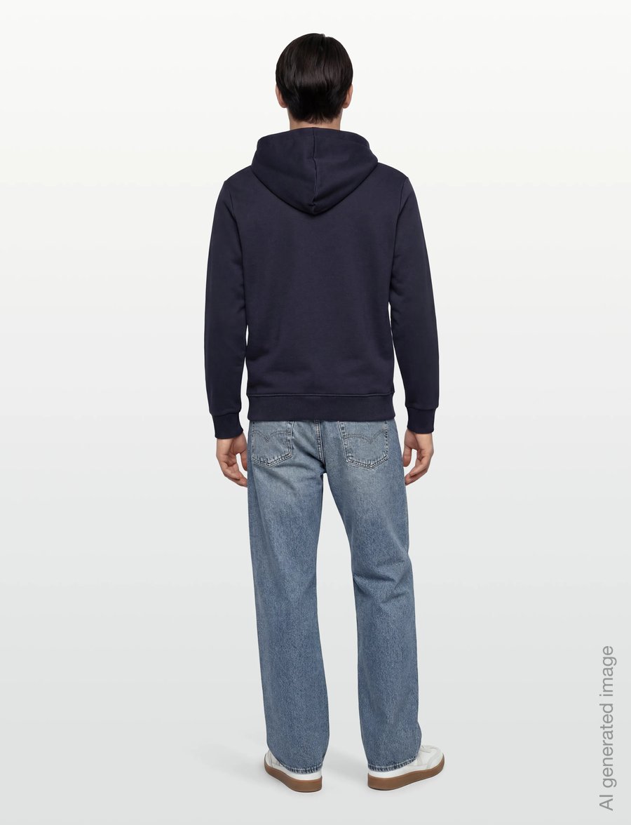 Björn Borg - BORG ESSENTIAL 1 HOODIE - toppar - night sky - 4